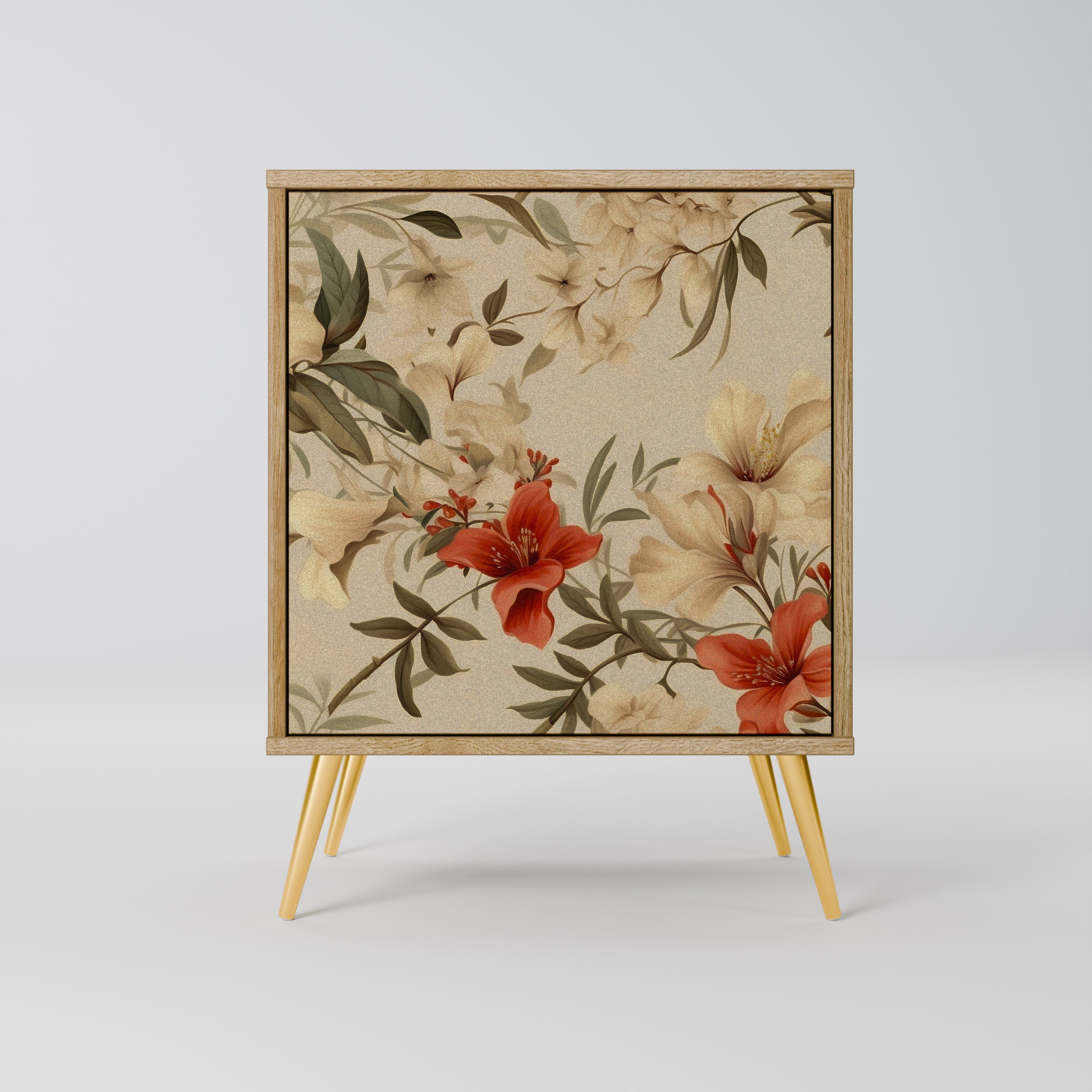 BLOOMING HARMONY Sideboard mit 1 Tür in Eiche-Optik