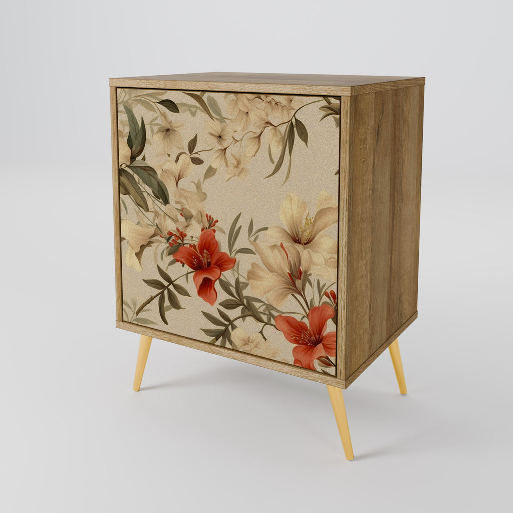 BLOOMING HARMONY Sideboard mit 1 Tür in Eiche-Optik