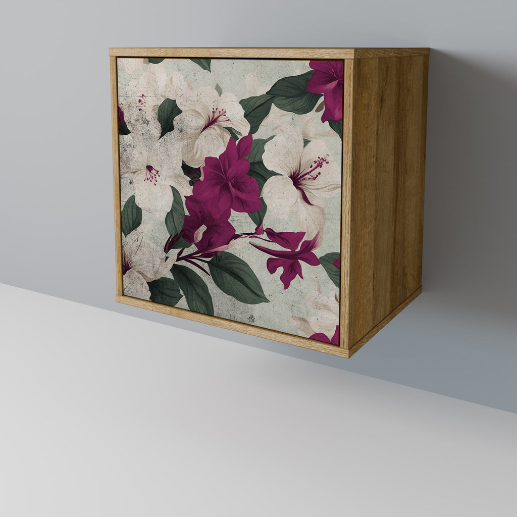 FLOWERET DREAM Sideboard mit 1 Tür in Eiche-Optik