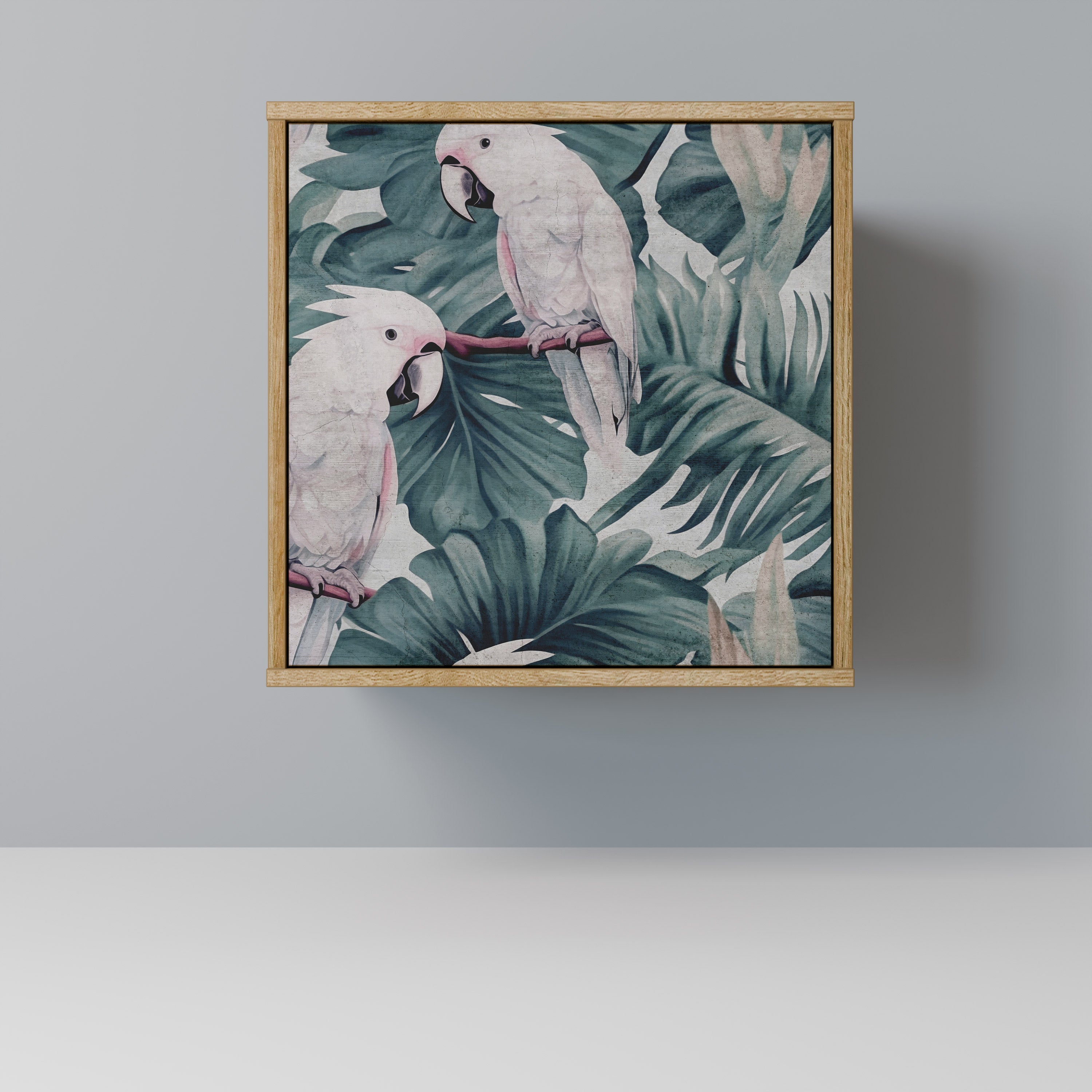 POPINJAY LOOK Sideboard mit 1 Tür in Eiche-Optik