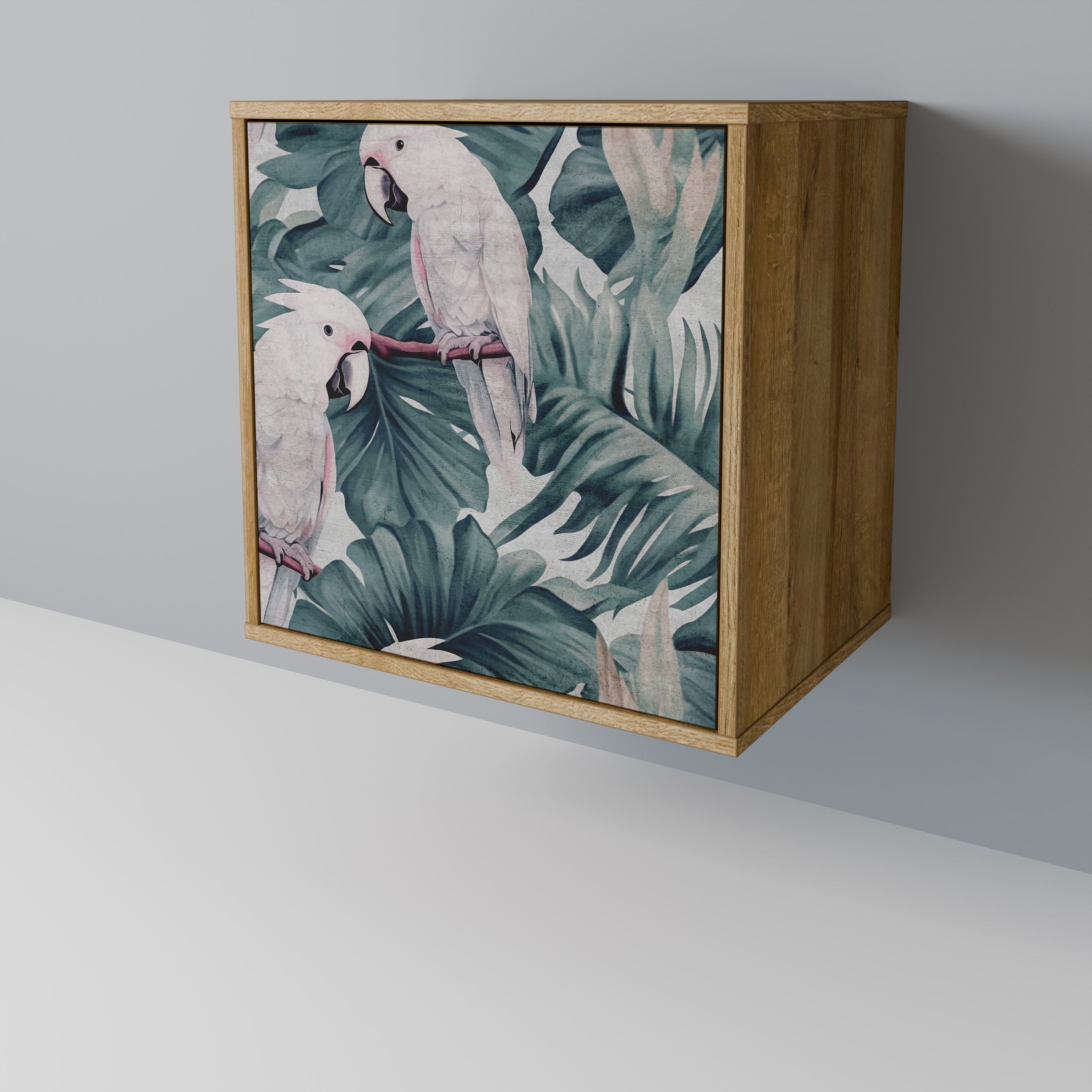 POPINJAY LOOK Sideboard mit 1 Tür in Eiche-Optik