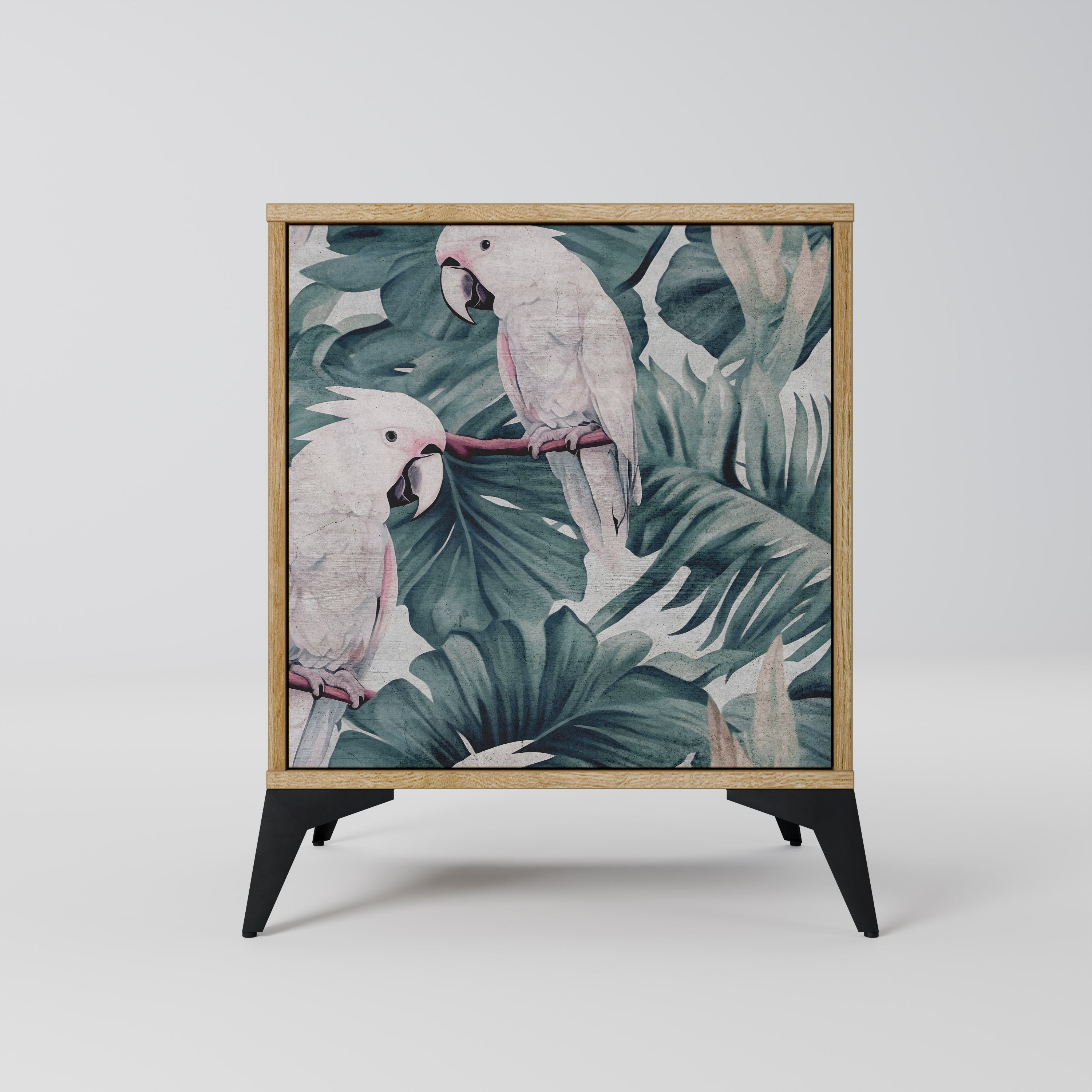 POPINJAY LOOK Sideboard mit 1 Tür in Eiche-Optik