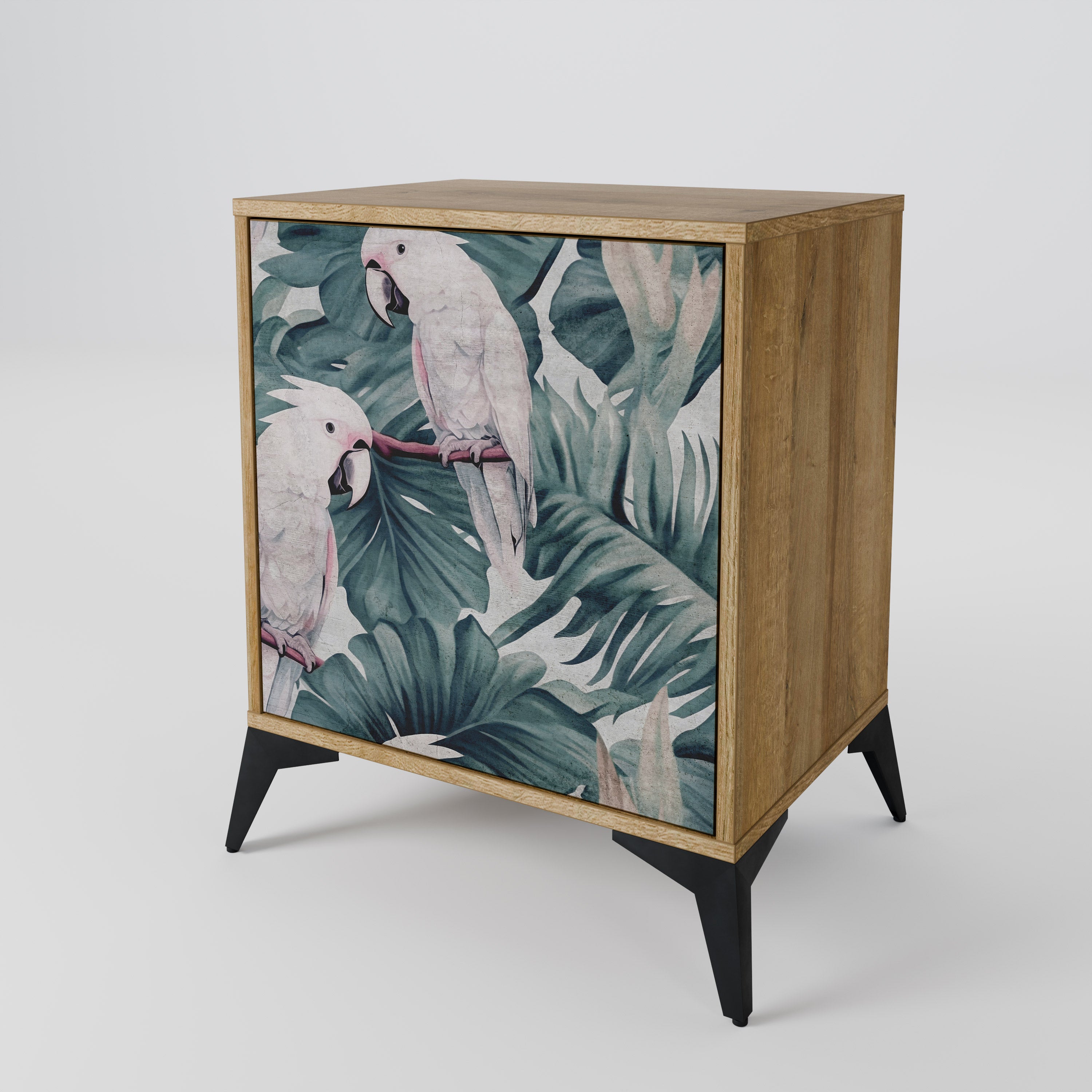 POPINJAY LOOK Sideboard mit 1 Tür in Eiche-Optik