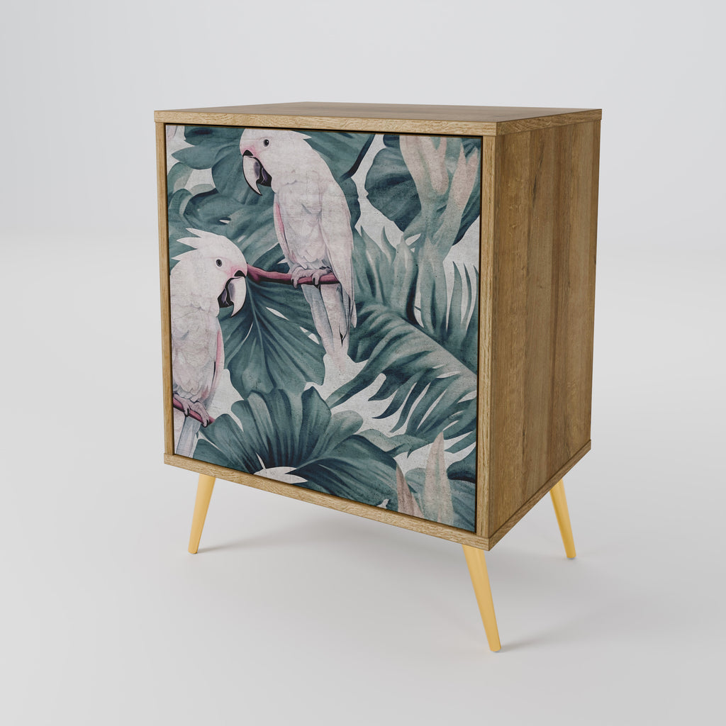 POPINJAY LOOK Sideboard mit 1 Tür in Eiche-Optik