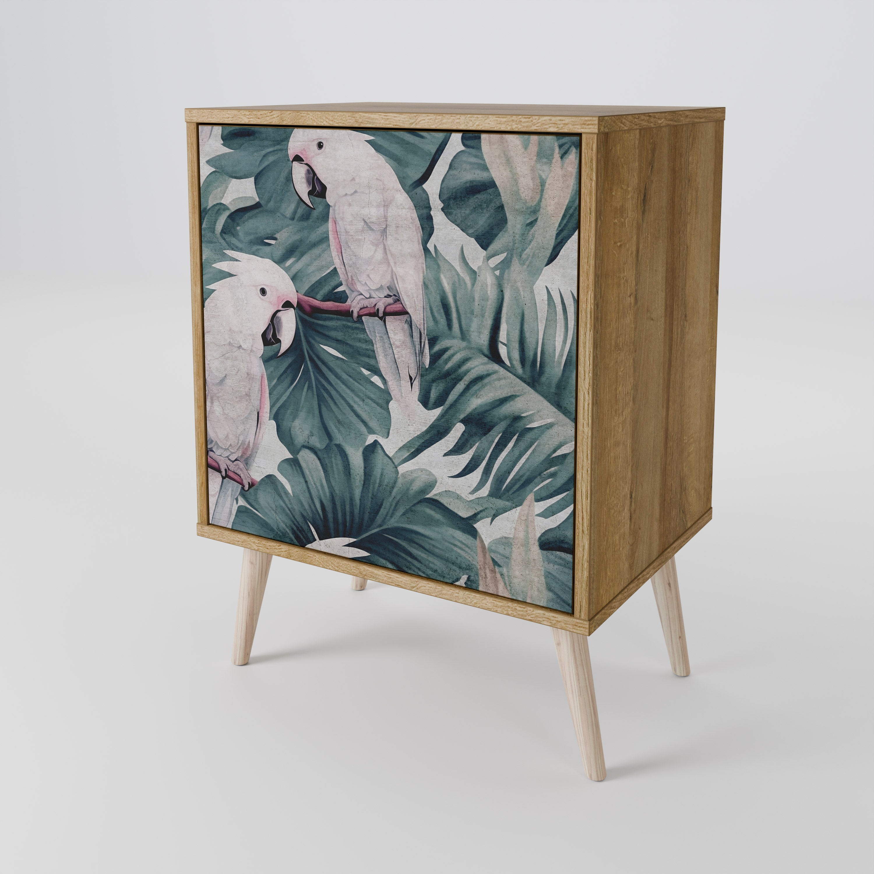 POPINJAY LOOK Sideboard mit 1 Tür in Eiche-Optik