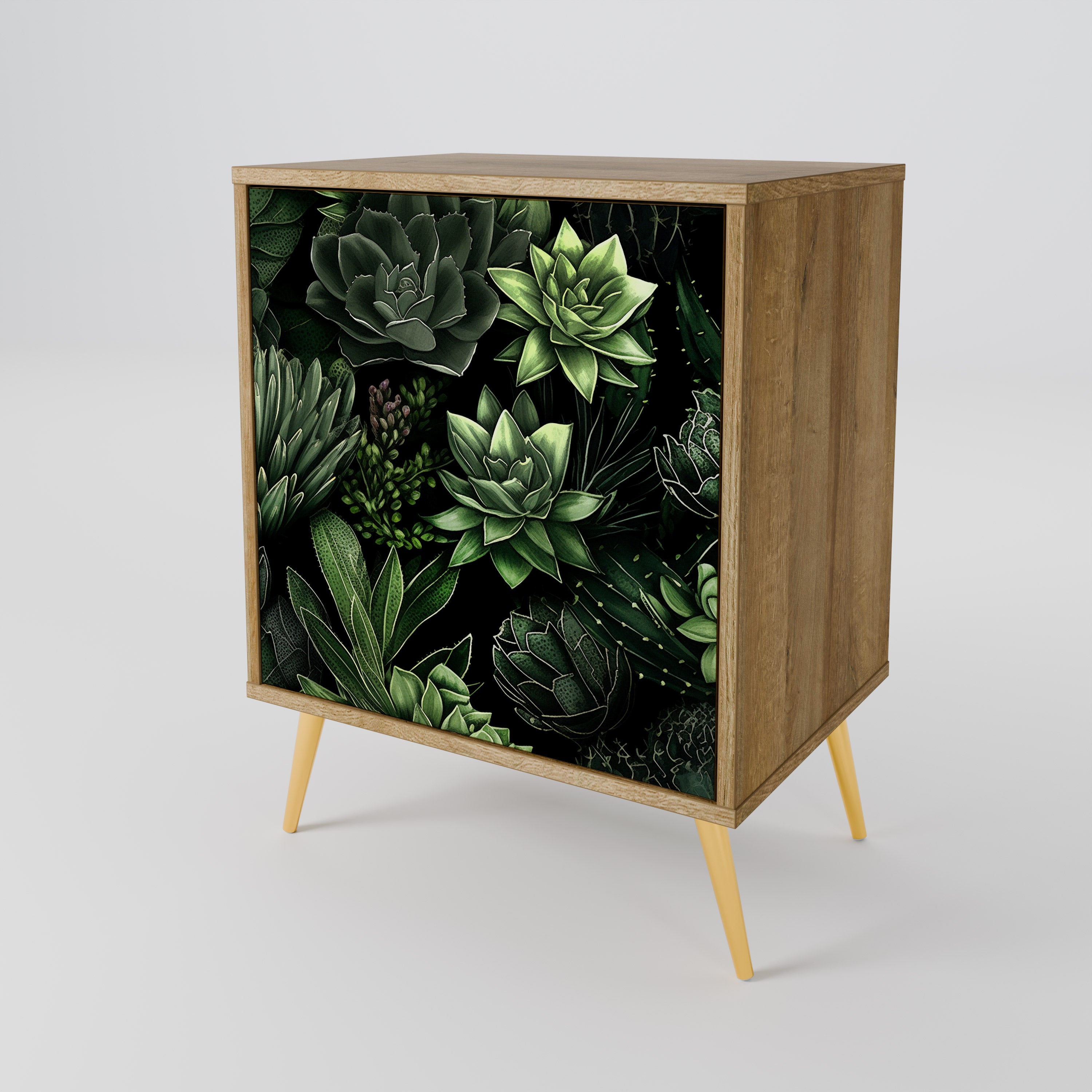 SUCCULENT JUNGLE 1-Door Sideboard