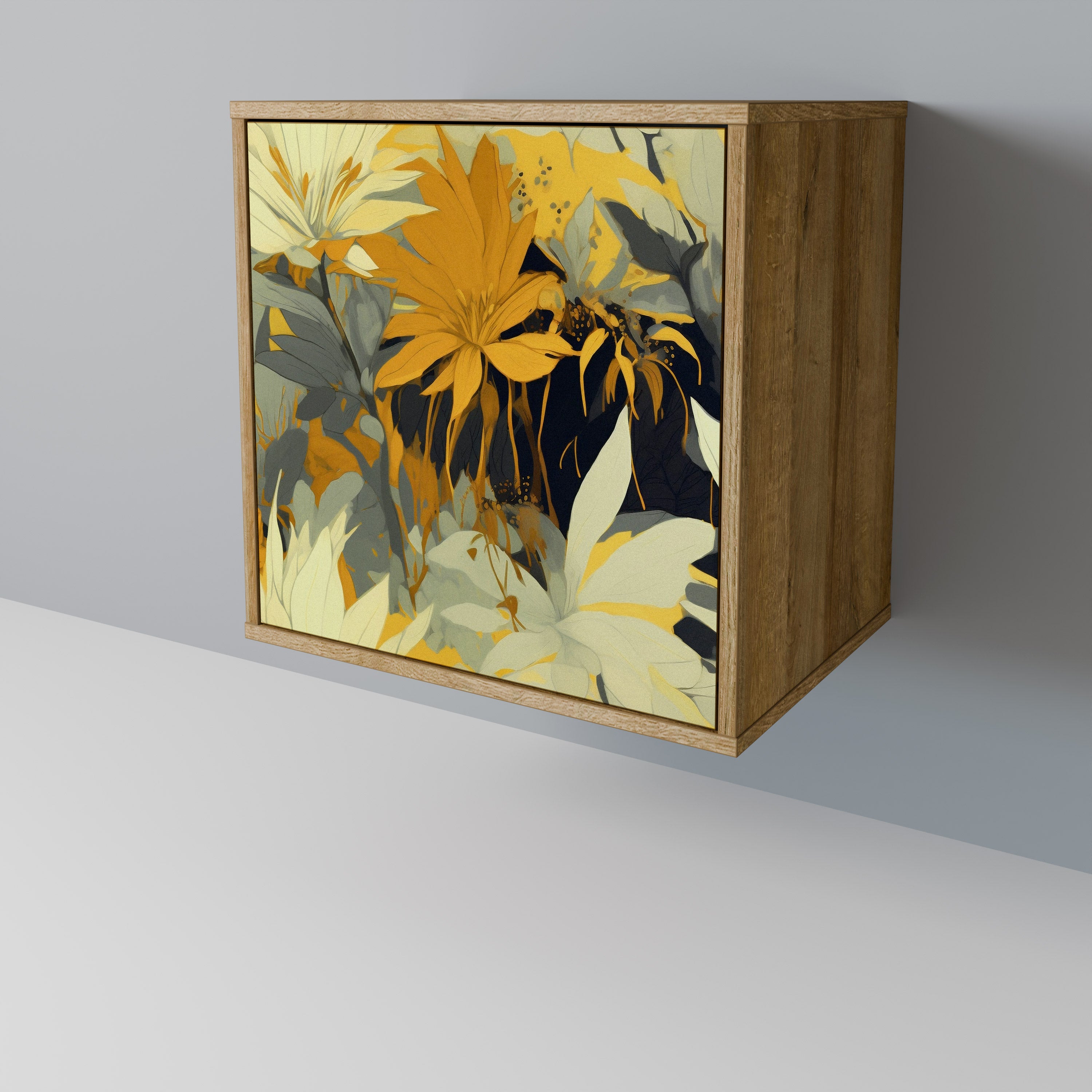 SUNKISSED LILY Sideboard mit 1 Tür in Eiche-Optik