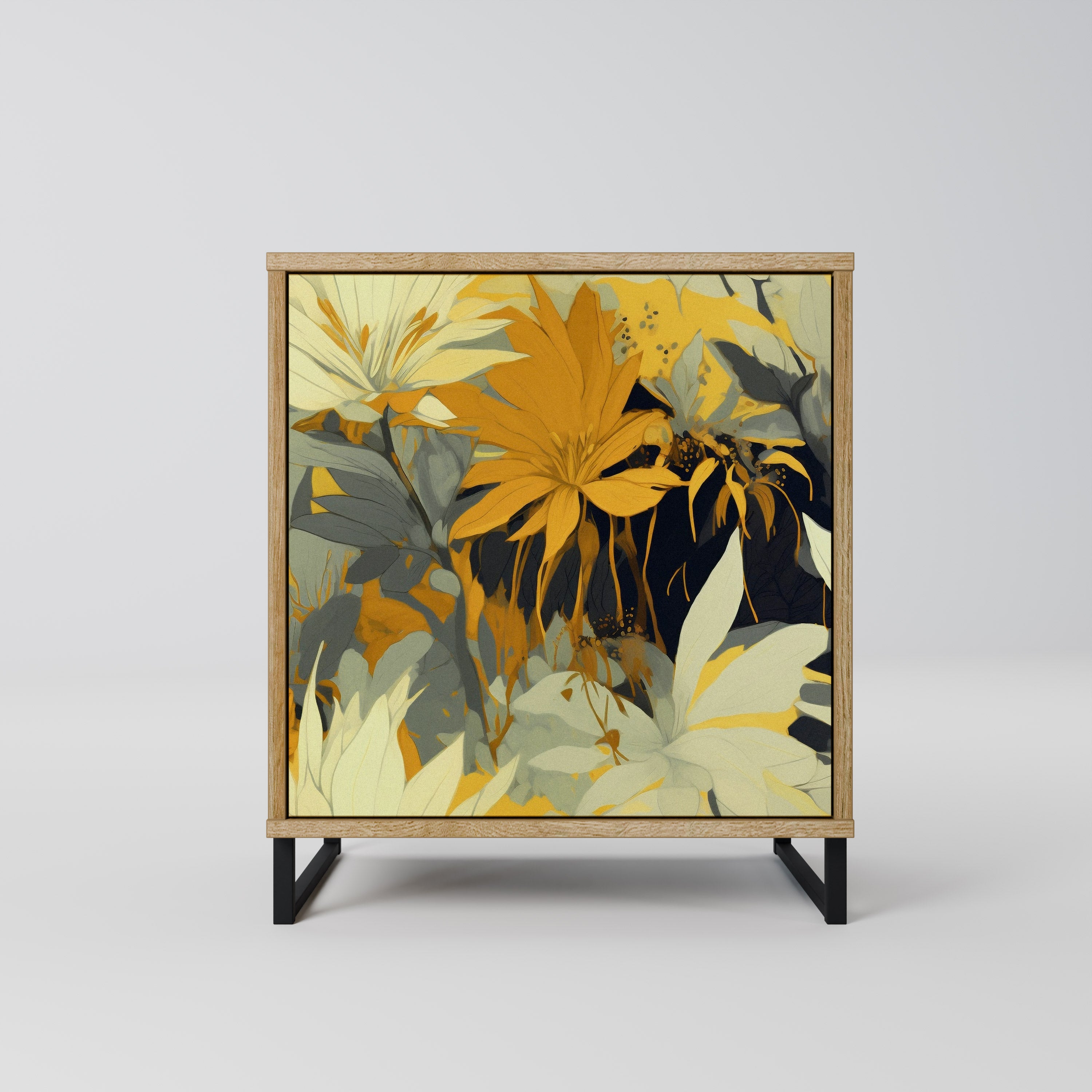SUNKISSED LILY Sideboard mit 1 Tür in Eiche-Optik