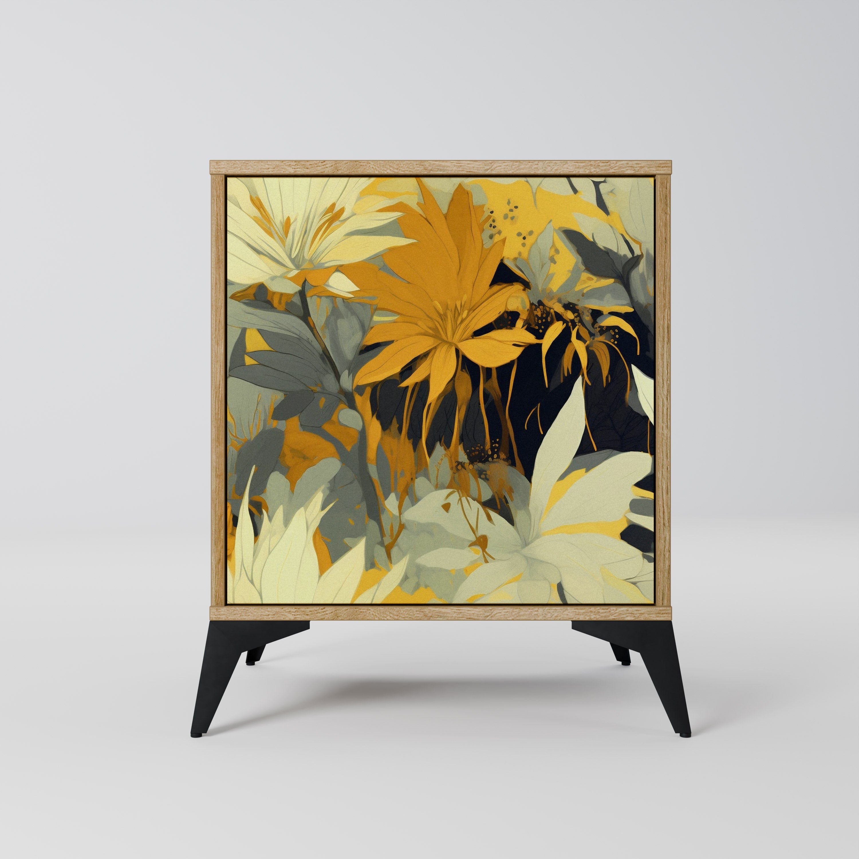 SUNKISSED LILY Sideboard mit 1 Tür in Eiche-Optik