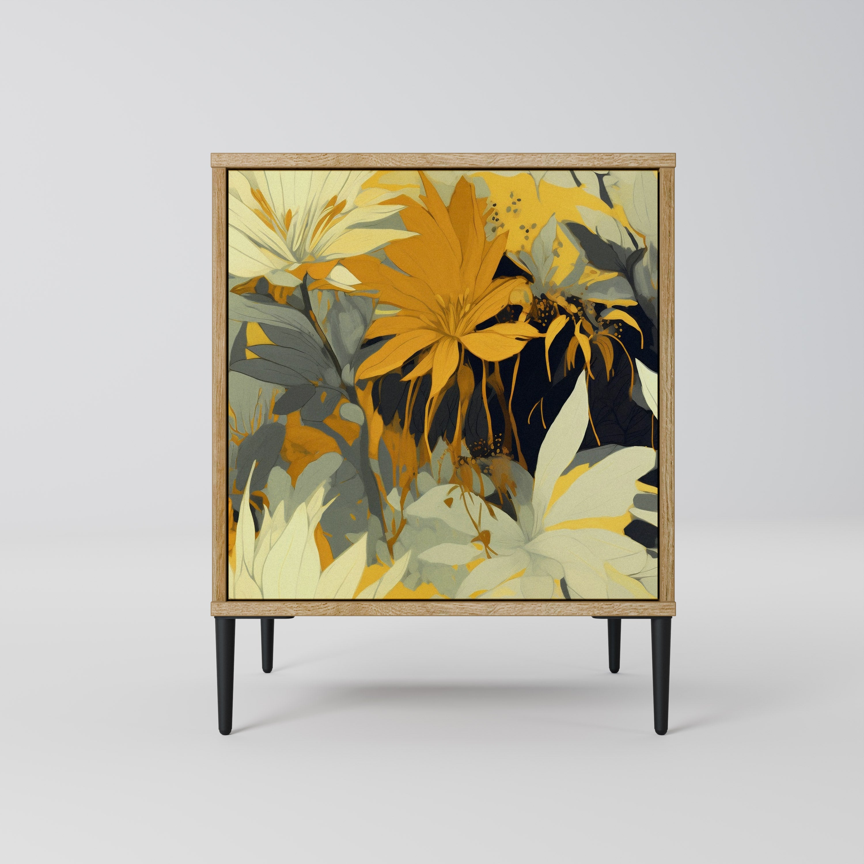 SUNKISSED LILY Sideboard mit 1 Tür in Eiche-Optik
