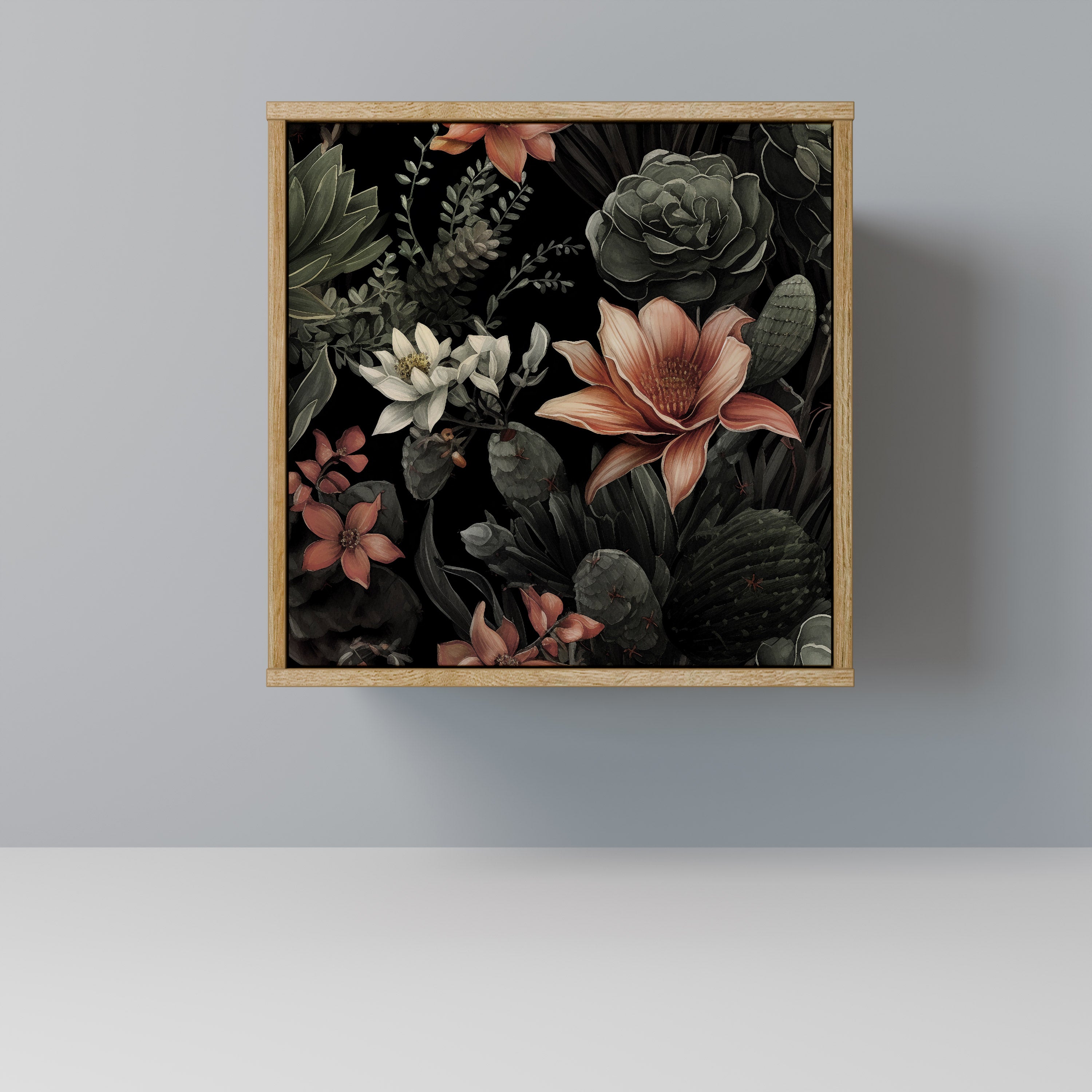 SECRET VERDURE Sideboard mit 1 Tür in Eiche-Optik