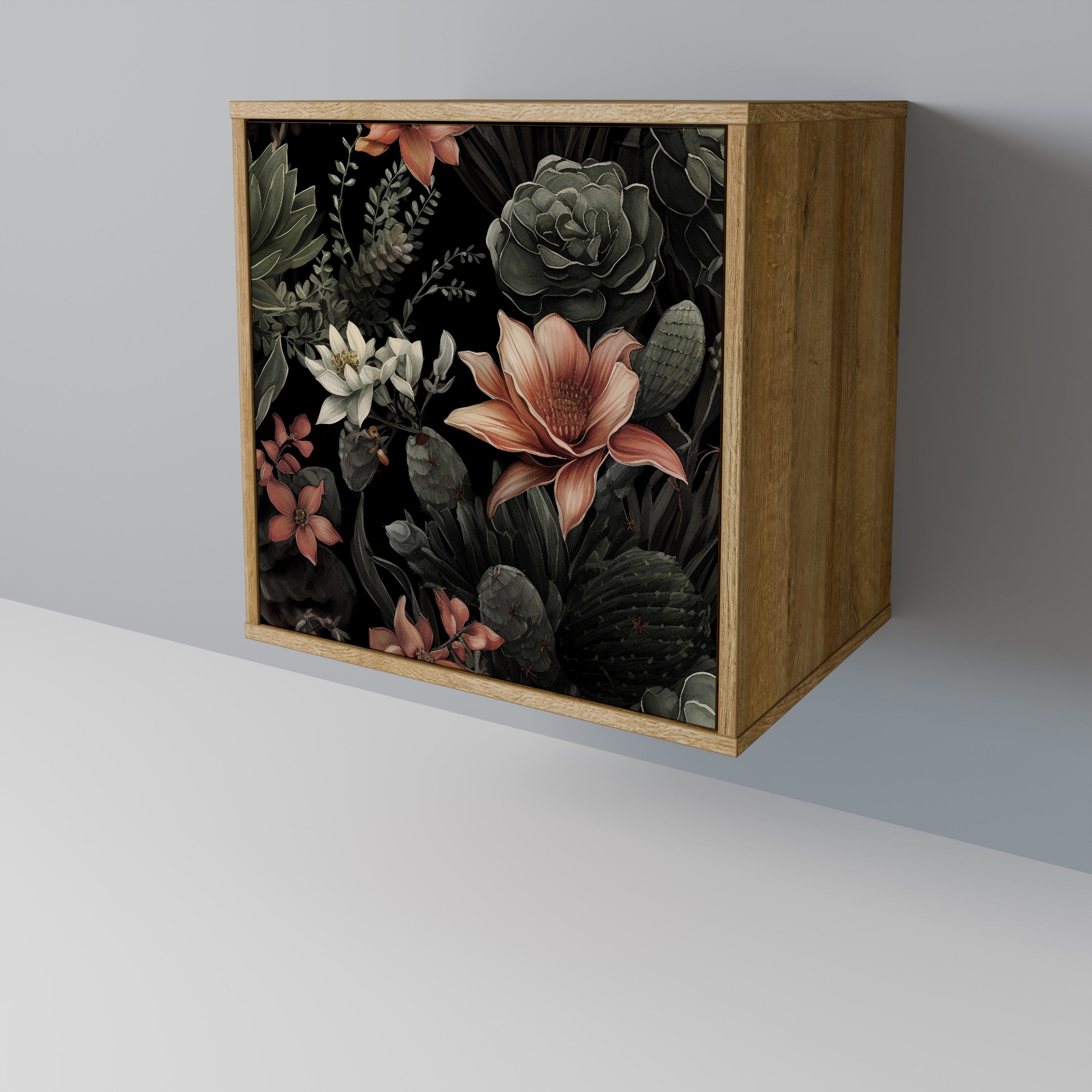 SECRET VERDURE Sideboard mit 1 Tür in Eiche-Optik