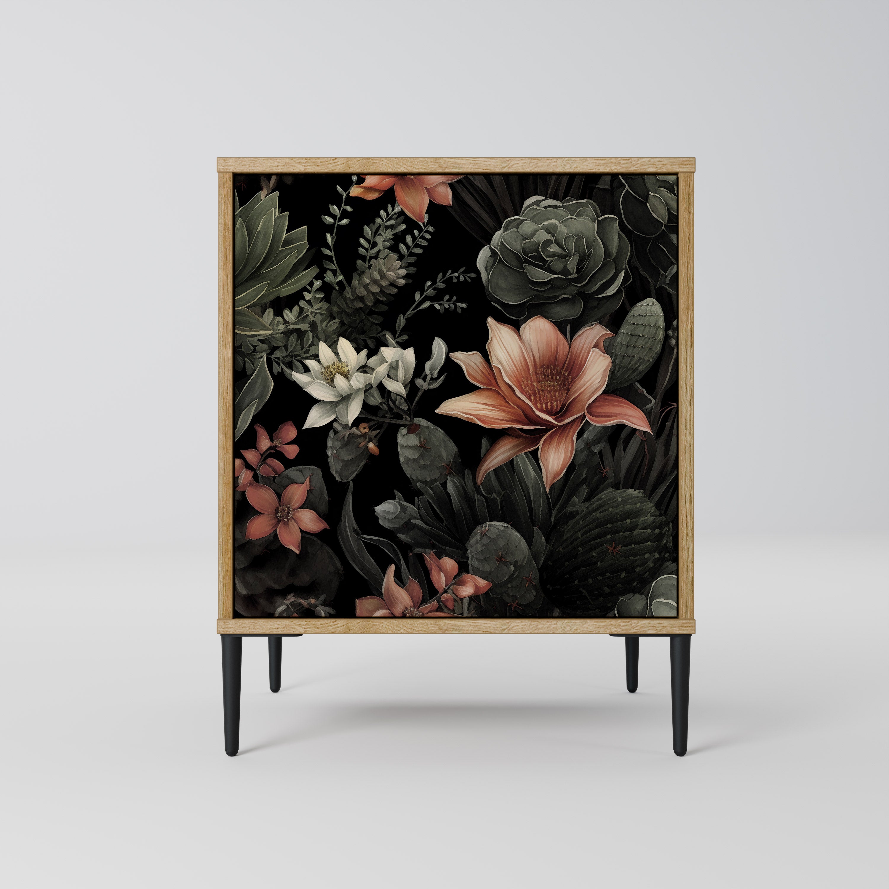 SECRET VERDURE Sideboard mit 1 Tür in Eiche-Optik