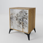 FADE IN THE TREES Sideboard mit 1 Tür in Eiche-Optik