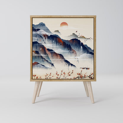 JAPANESE LANDSCAPE 1-türiges Sideboard