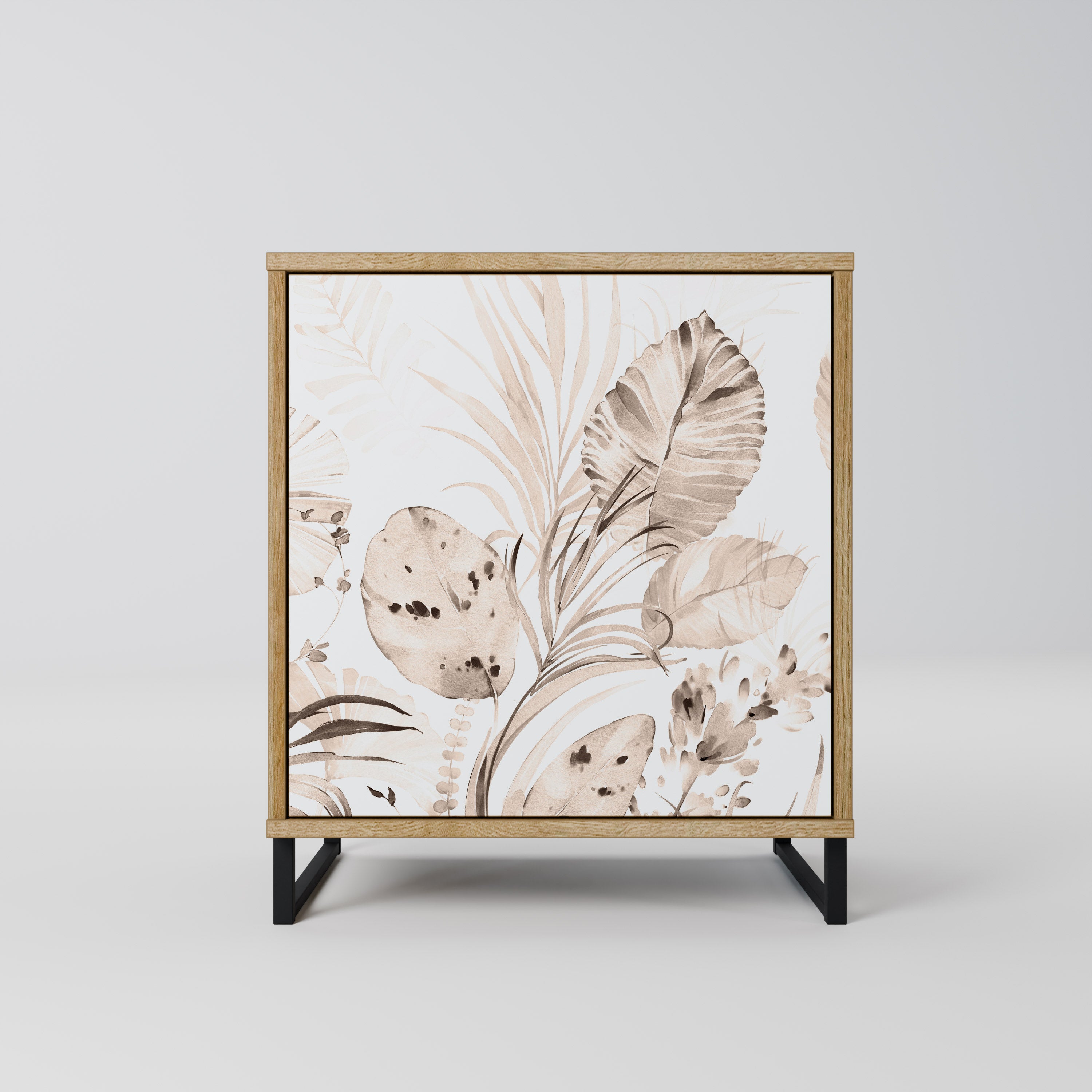WILD TENDERNESS Sideboard mit 1 Tür in Eiche-Optik