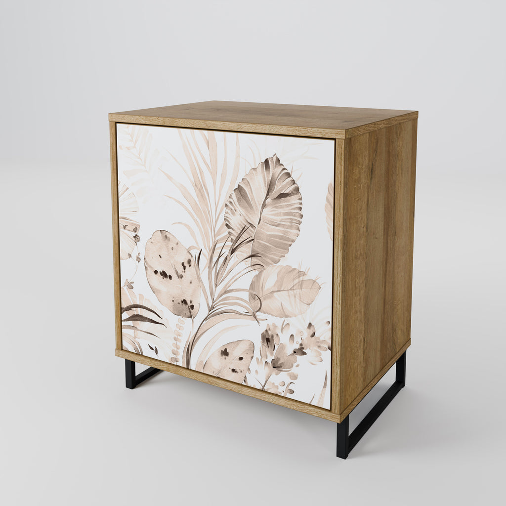 WILD TENDERNESS Sideboard mit 1 Tür in Eiche-Optik