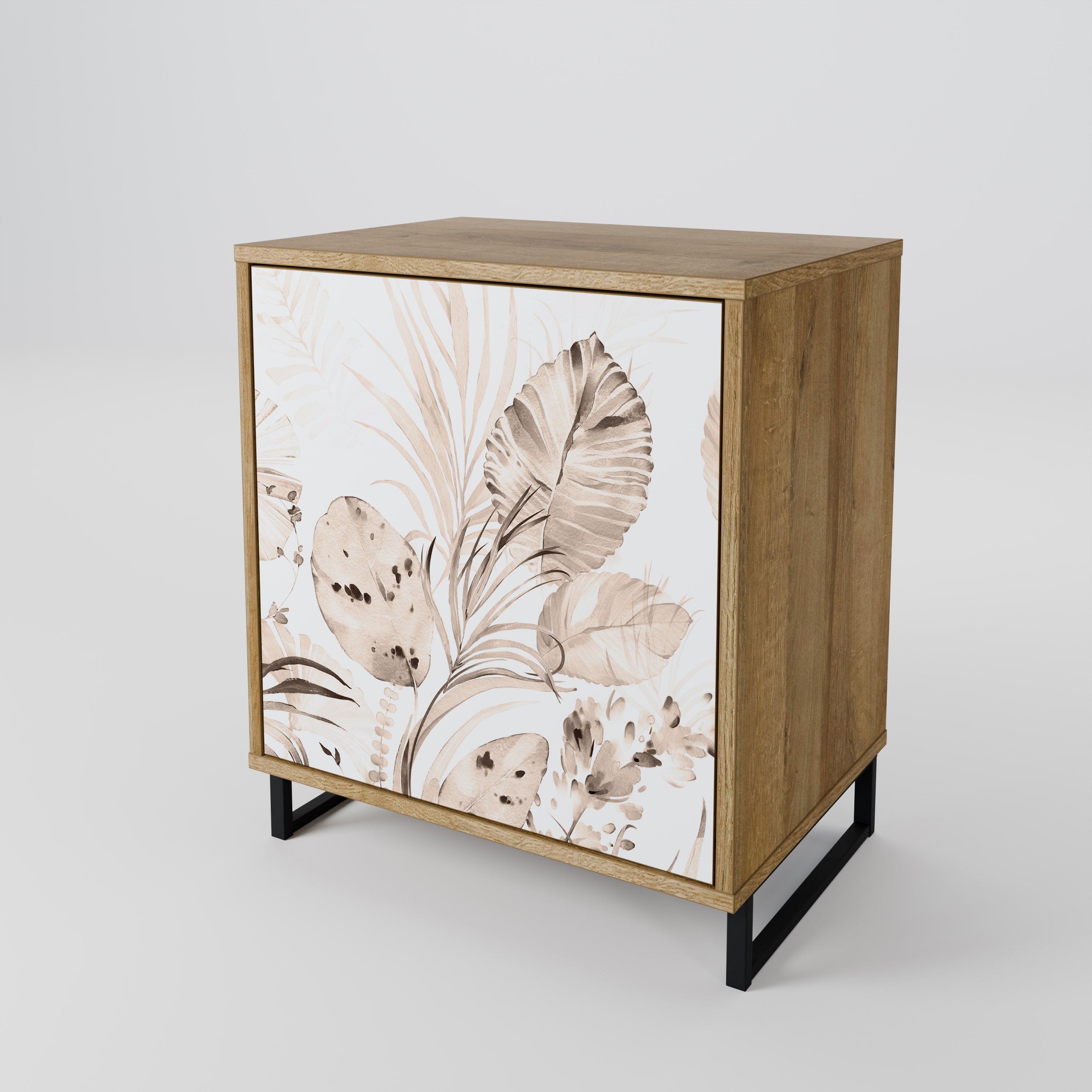WILD TENDERNESS Sideboard mit 1 Tür in Eiche-Optik