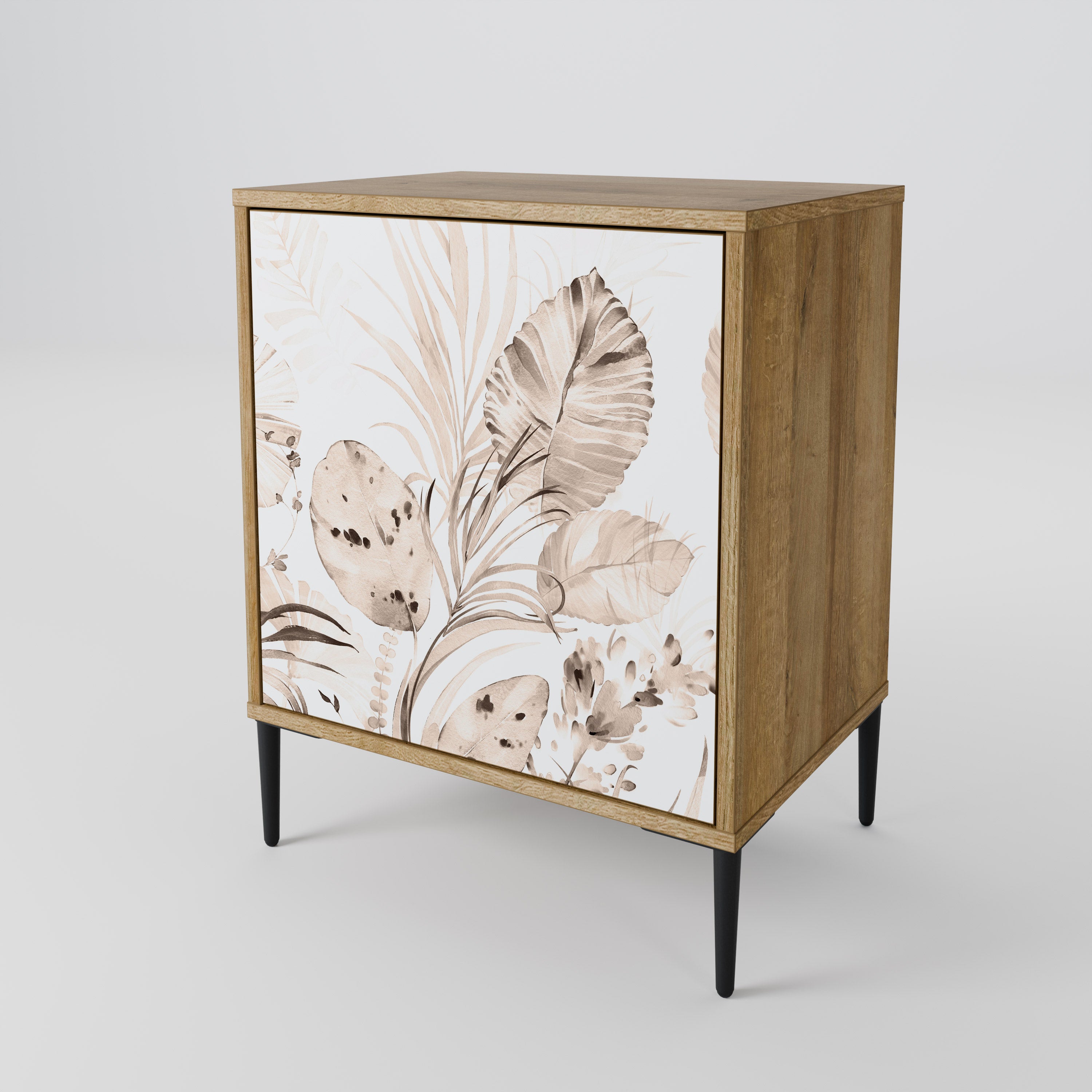 WILD TENDERNESS Sideboard mit 1 Tür in Eiche-Optik