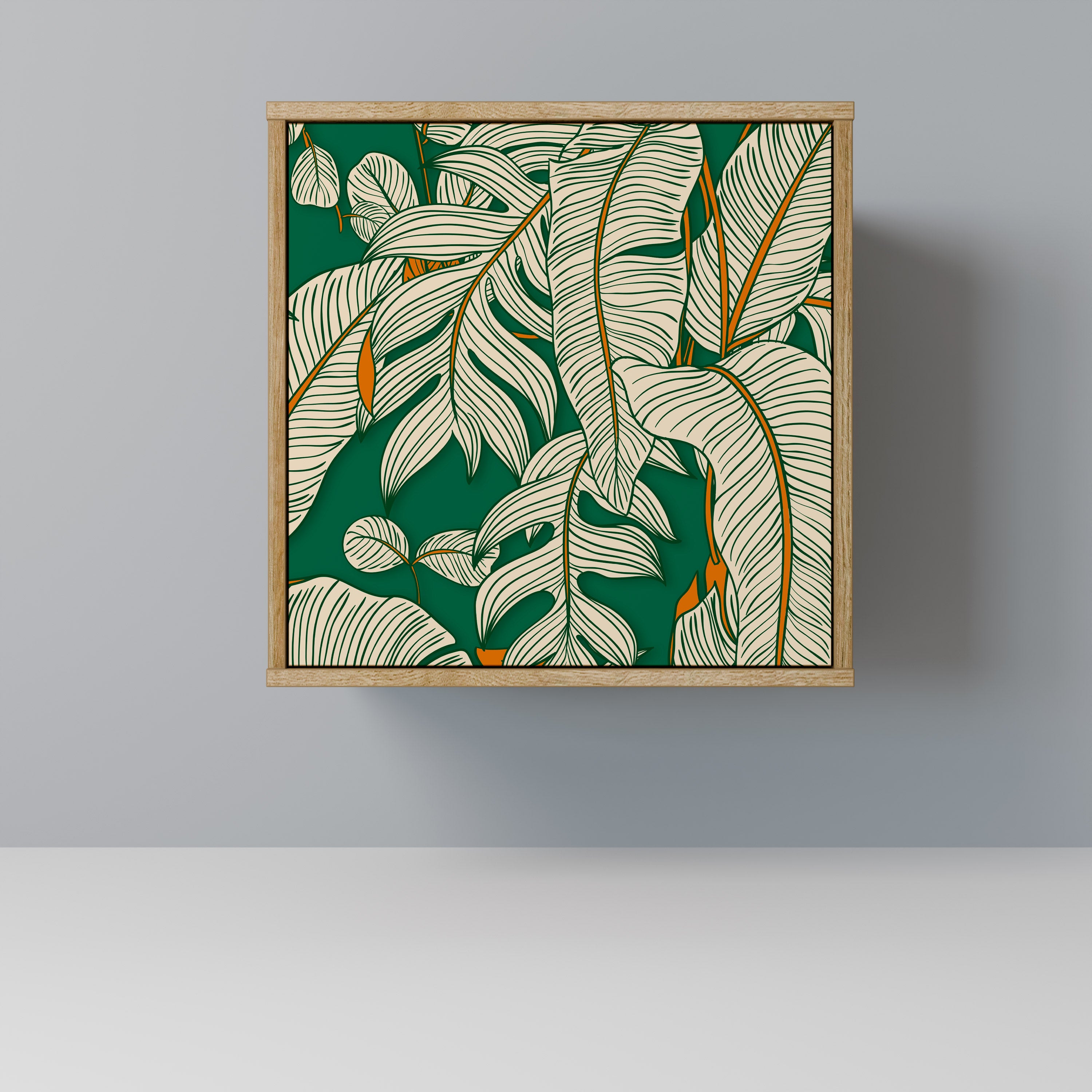 VERDANT PLEASURES Sideboard mit 1 Tür in Eiche-Optik