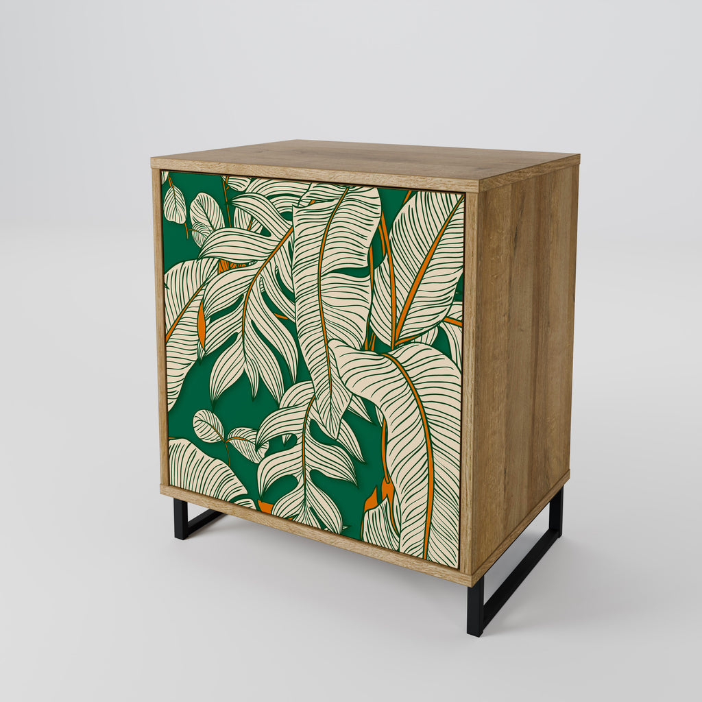 VERDANT PLEASURES Sideboard mit 1 Tür in Eiche-Optik
