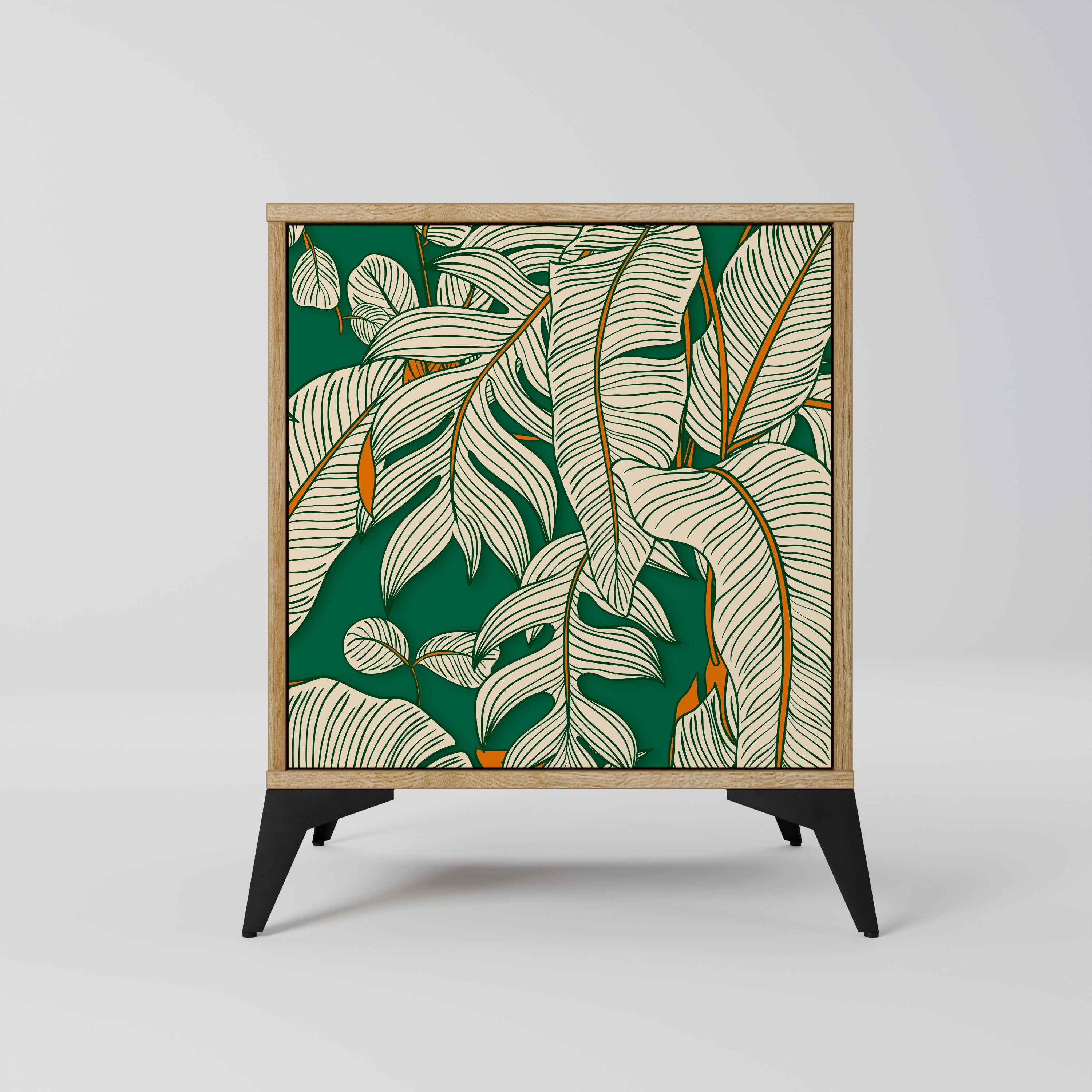 VERDANT PLEASURES Sideboard mit 1 Tür in Eiche-Optik