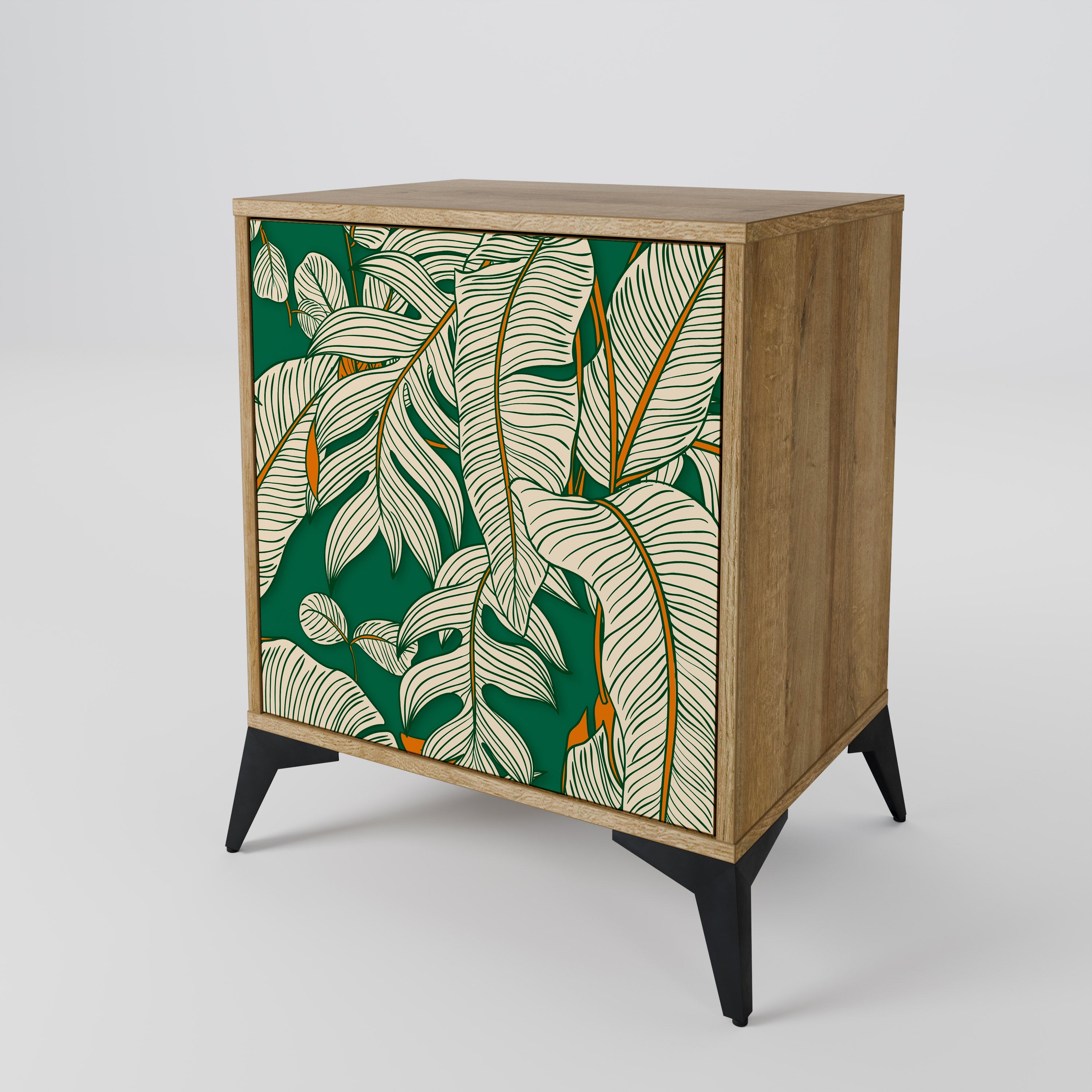 VERDANT PLEASURES Sideboard mit 1 Tür in Eiche-Optik