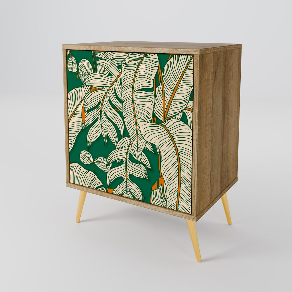 VERDANT PLEASURES Sideboard mit 1 Tür in Eiche-Optik
