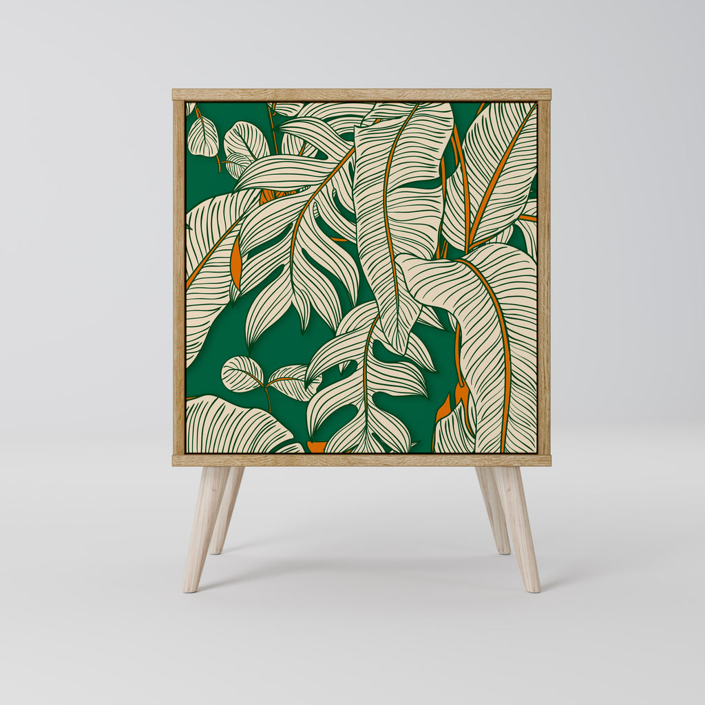 VERDANT PLEASURES Sideboard mit 1 Tür in Eiche-Optik