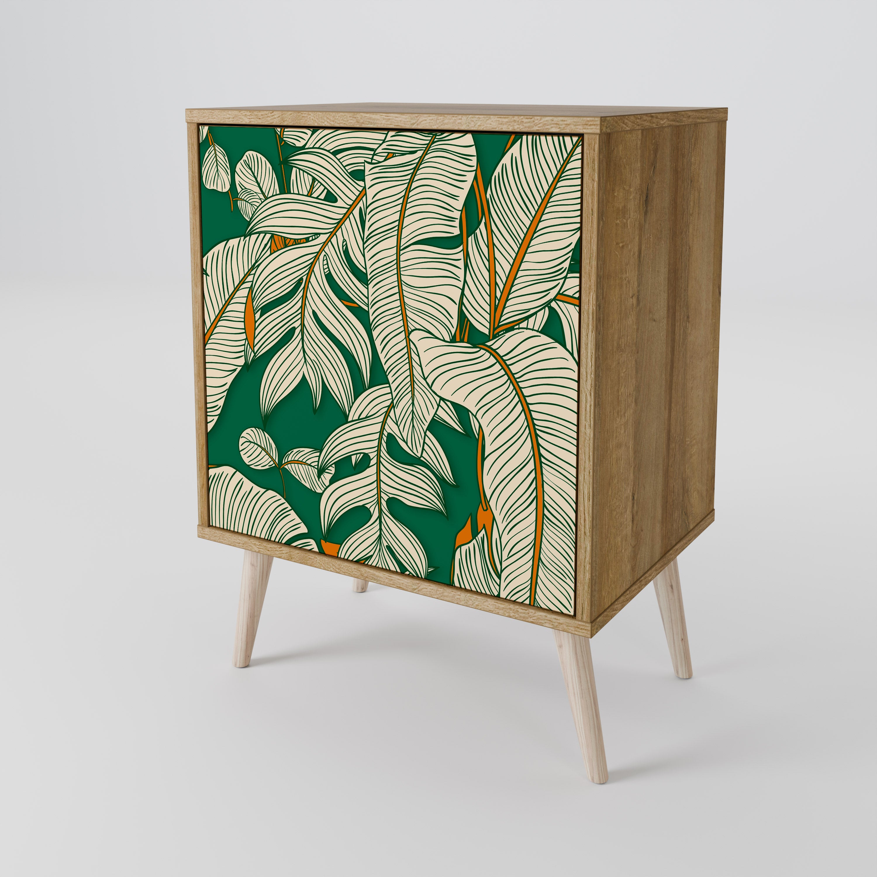 VERDANT PLEASURES Sideboard mit 1 Tür in Eiche-Optik
