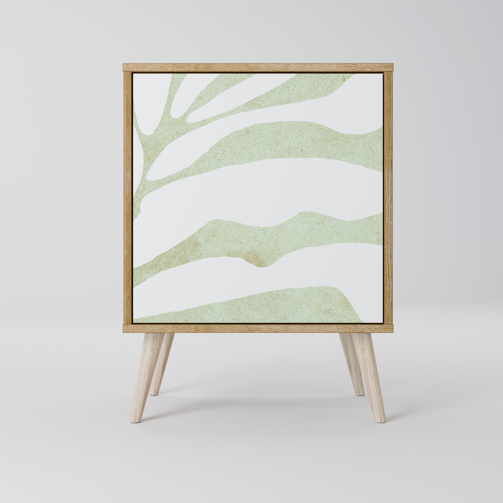 BOTANICAL SPARK Sideboard mit 1 Tür in Eiche-Optik