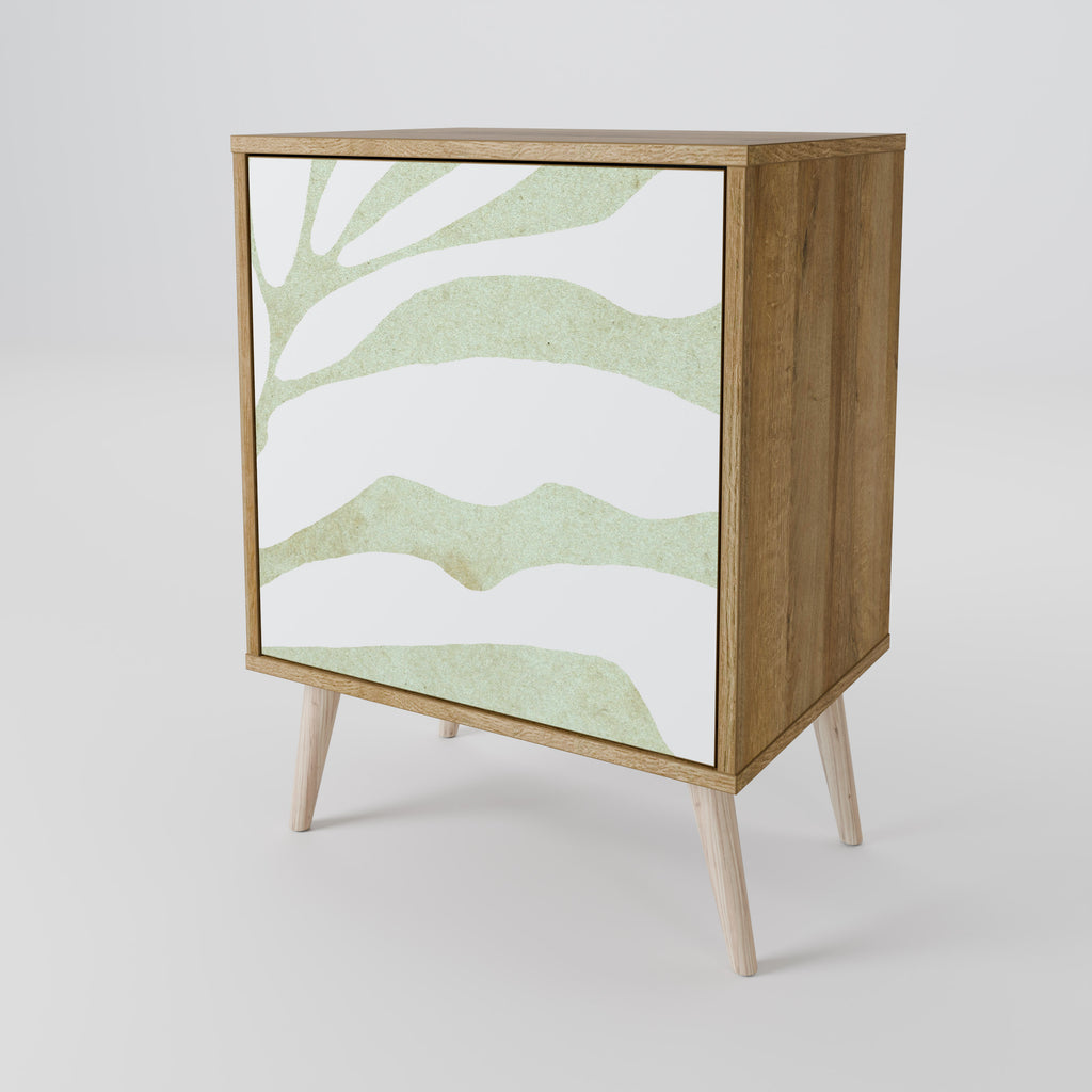 BOTANICAL SPARK Sideboard mit 1 Tür in Eiche-Optik