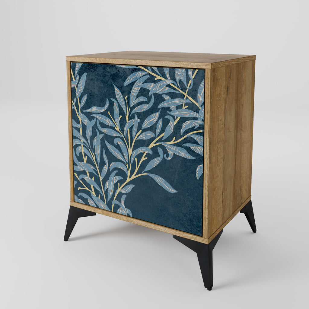 BLUE LEAVES Sideboard mit 1 Tür in Eiche-Optik