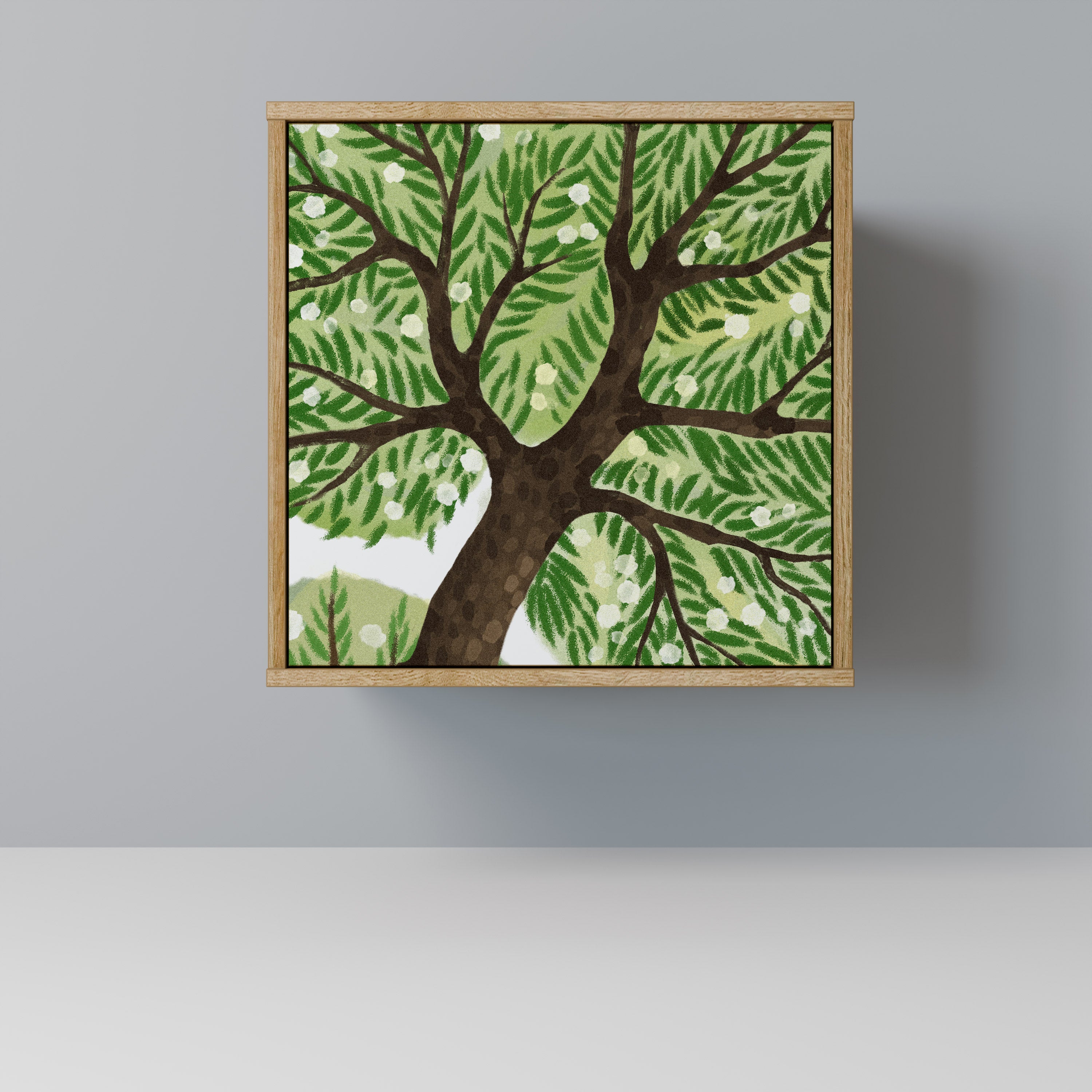 WILDERNESS DASH Sideboard mit 1 Tür in Eiche-Optik