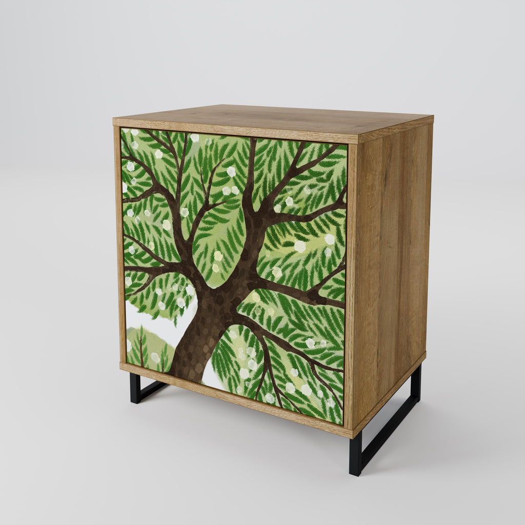 WILDERNESS DASH Sideboard mit 1 Tür in Eiche-Optik
