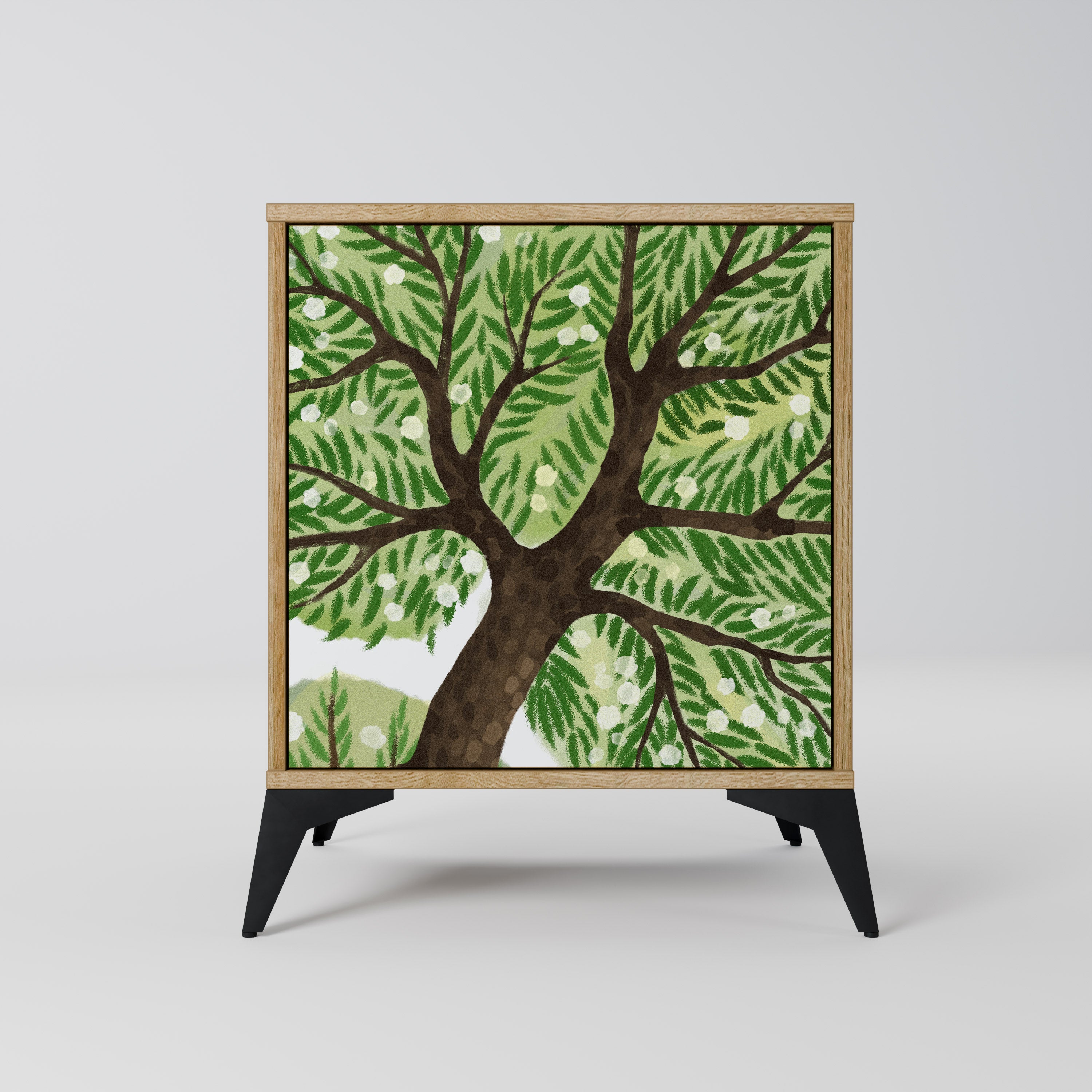 WILDERNESS DASH Sideboard mit 1 Tür in Eiche-Optik