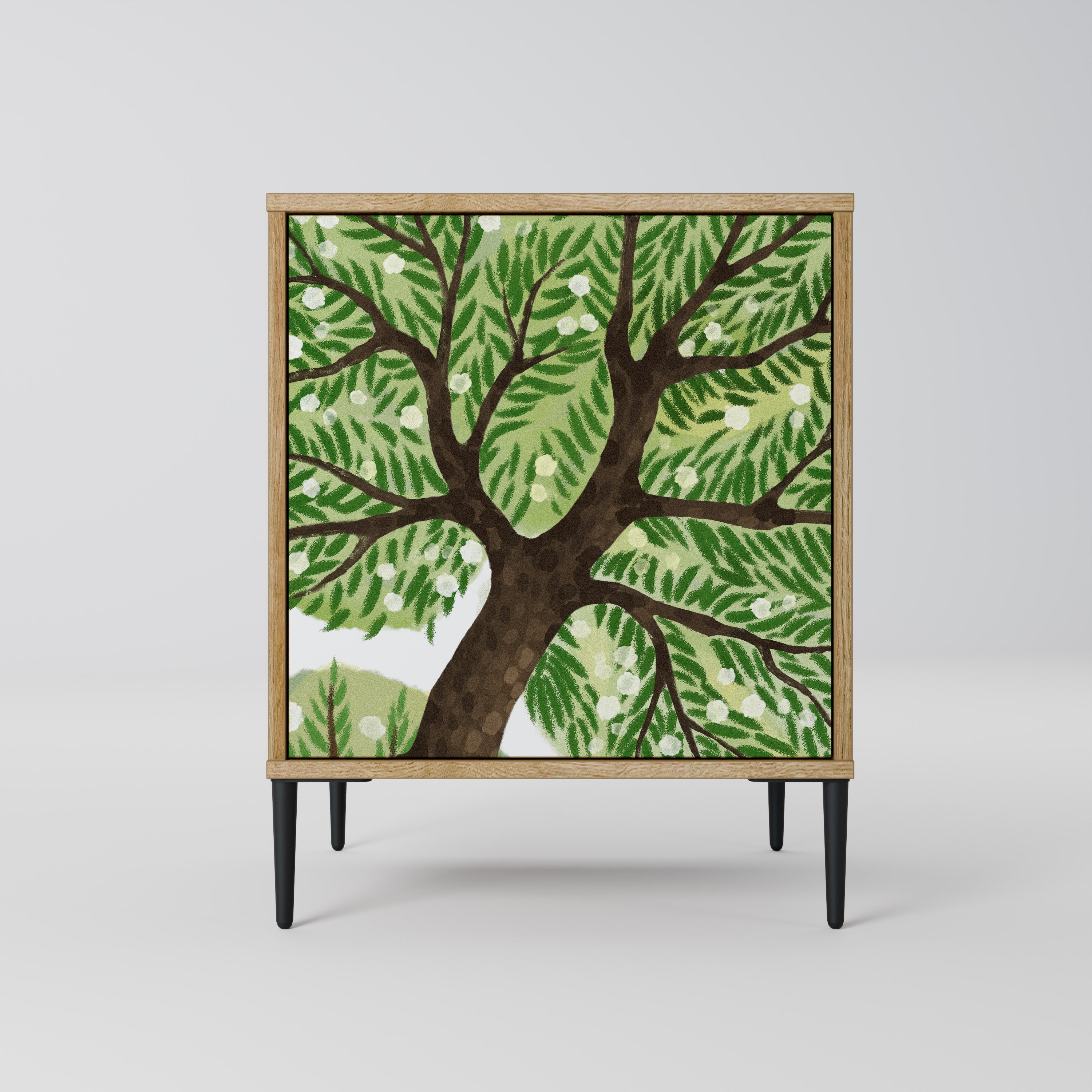 WILDERNESS DASH Sideboard mit 1 Tür in Eiche-Optik