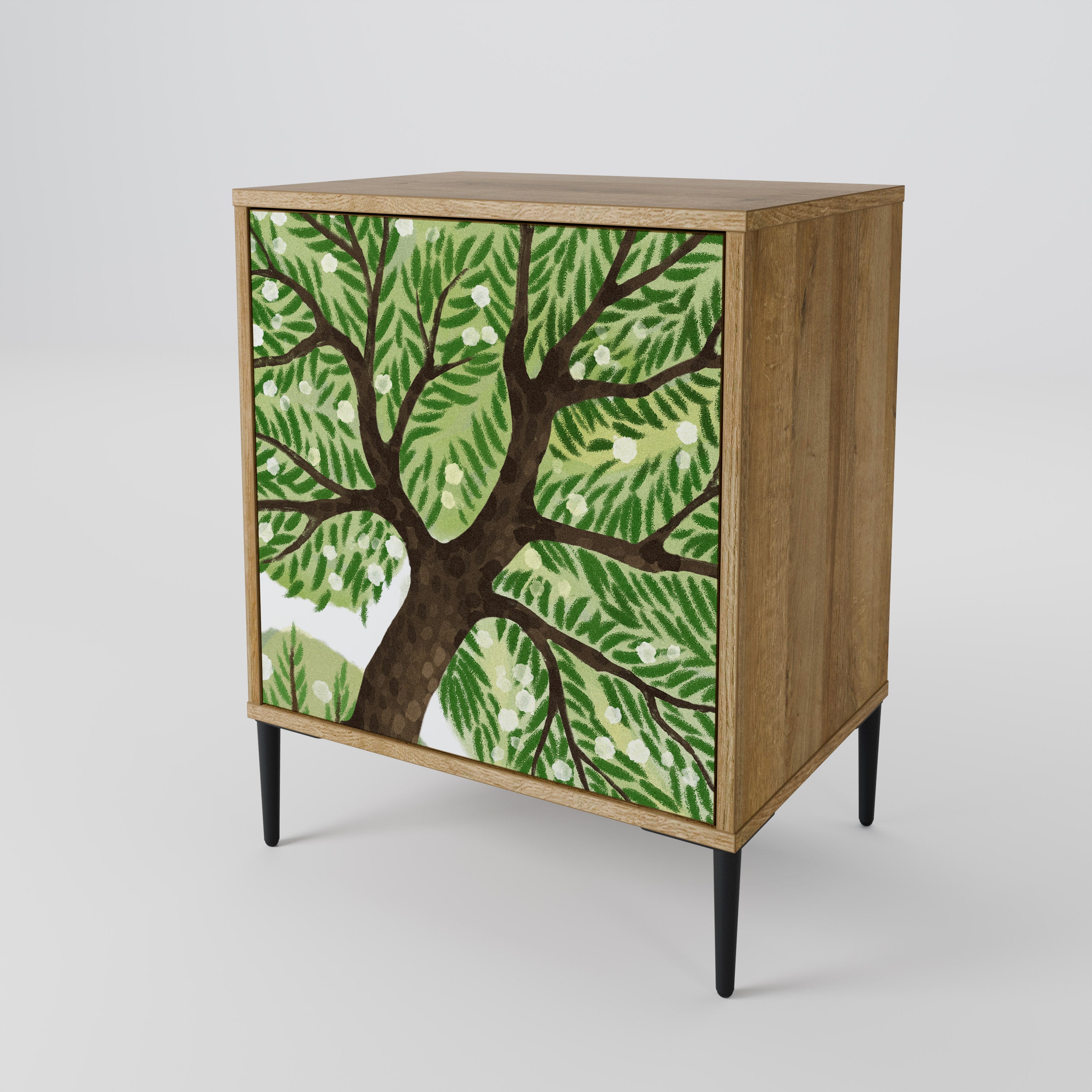 WILDERNESS DASH Sideboard mit 1 Tür in Eiche-Optik