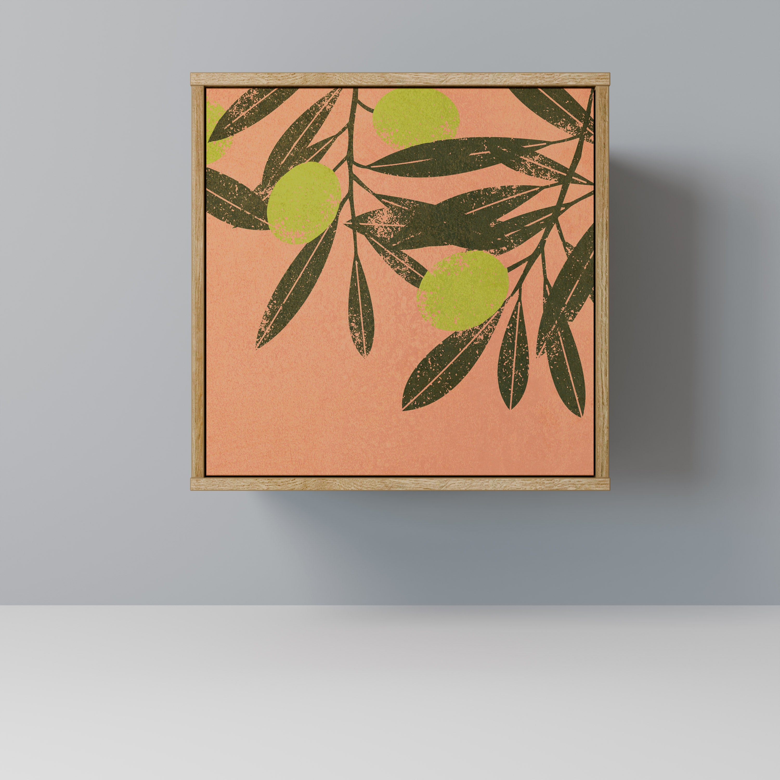 JUICY OLIVES Sideboard mit 1 Tür in Eiche-Optik