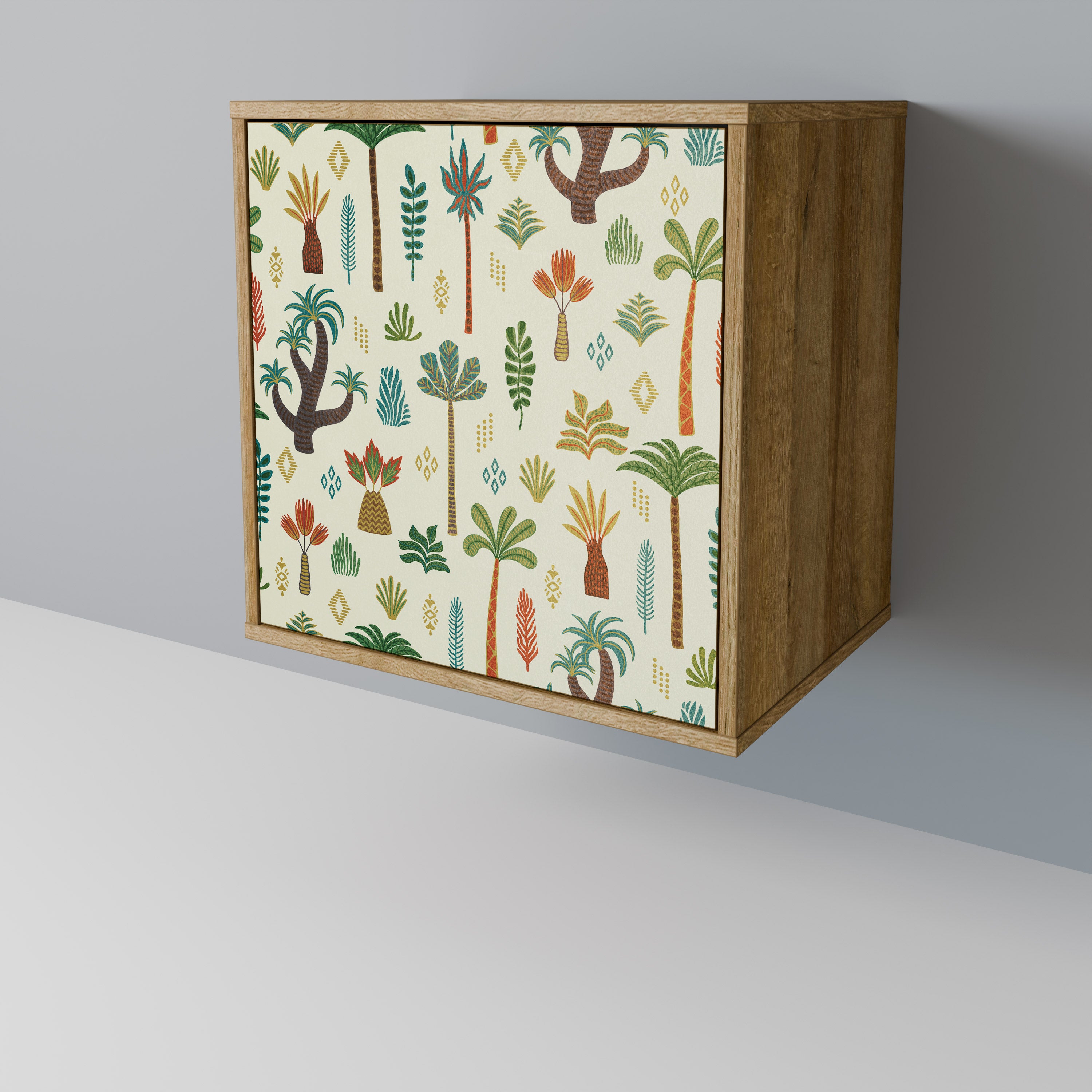 PALM SPRING Sideboard mit 1 Tür in Eiche-Optik