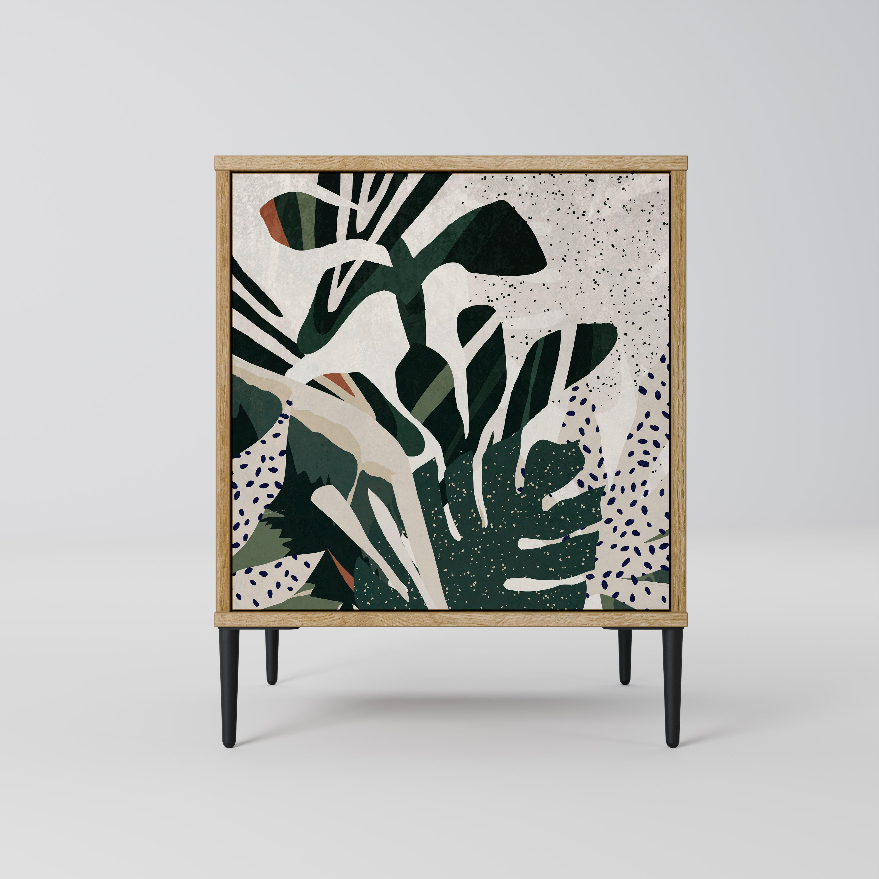 VERDURE FORMATION Sideboard mit 1 Tür in Eiche-Optik