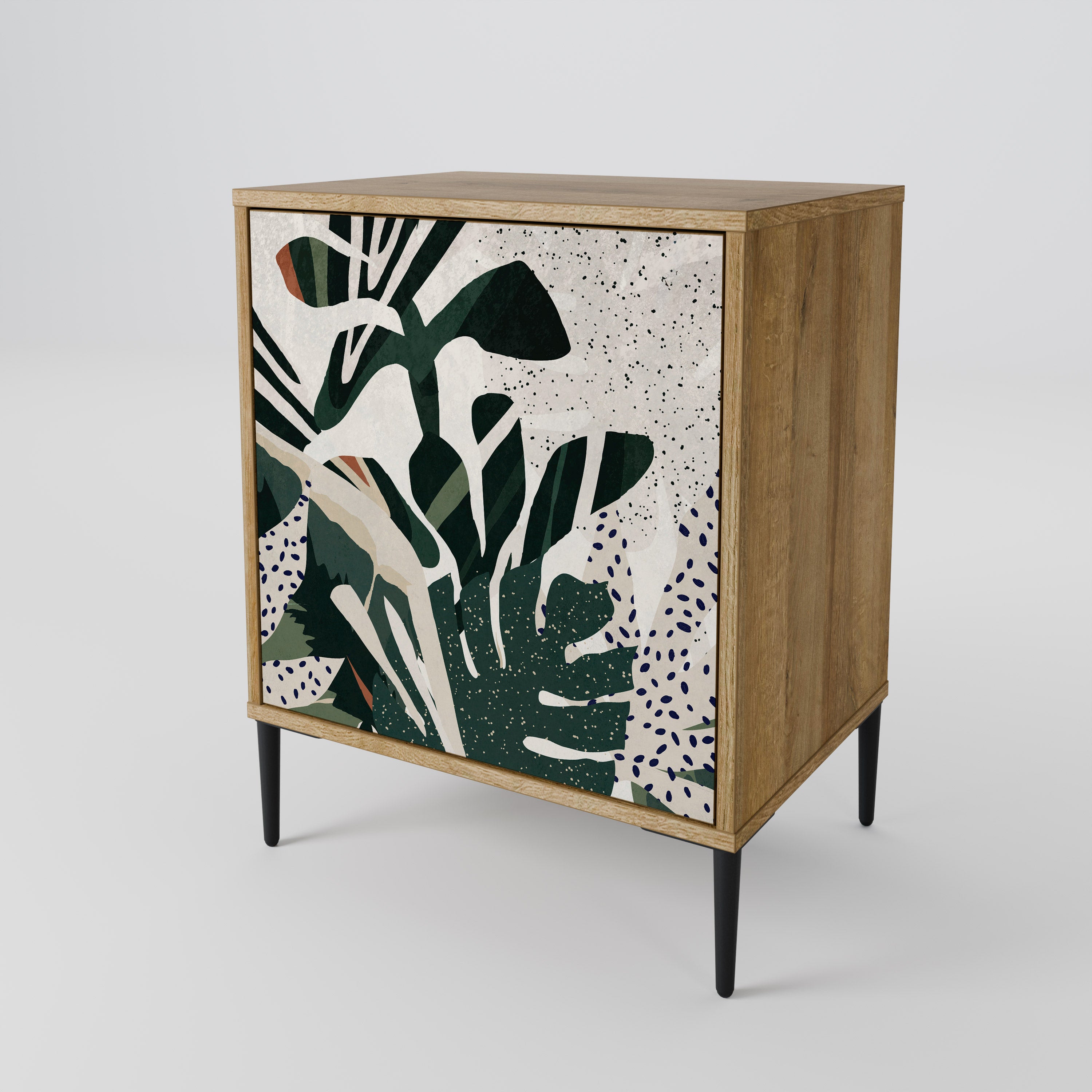 VERDURE FORMATION Sideboard mit 1 Tür in Eiche-Optik