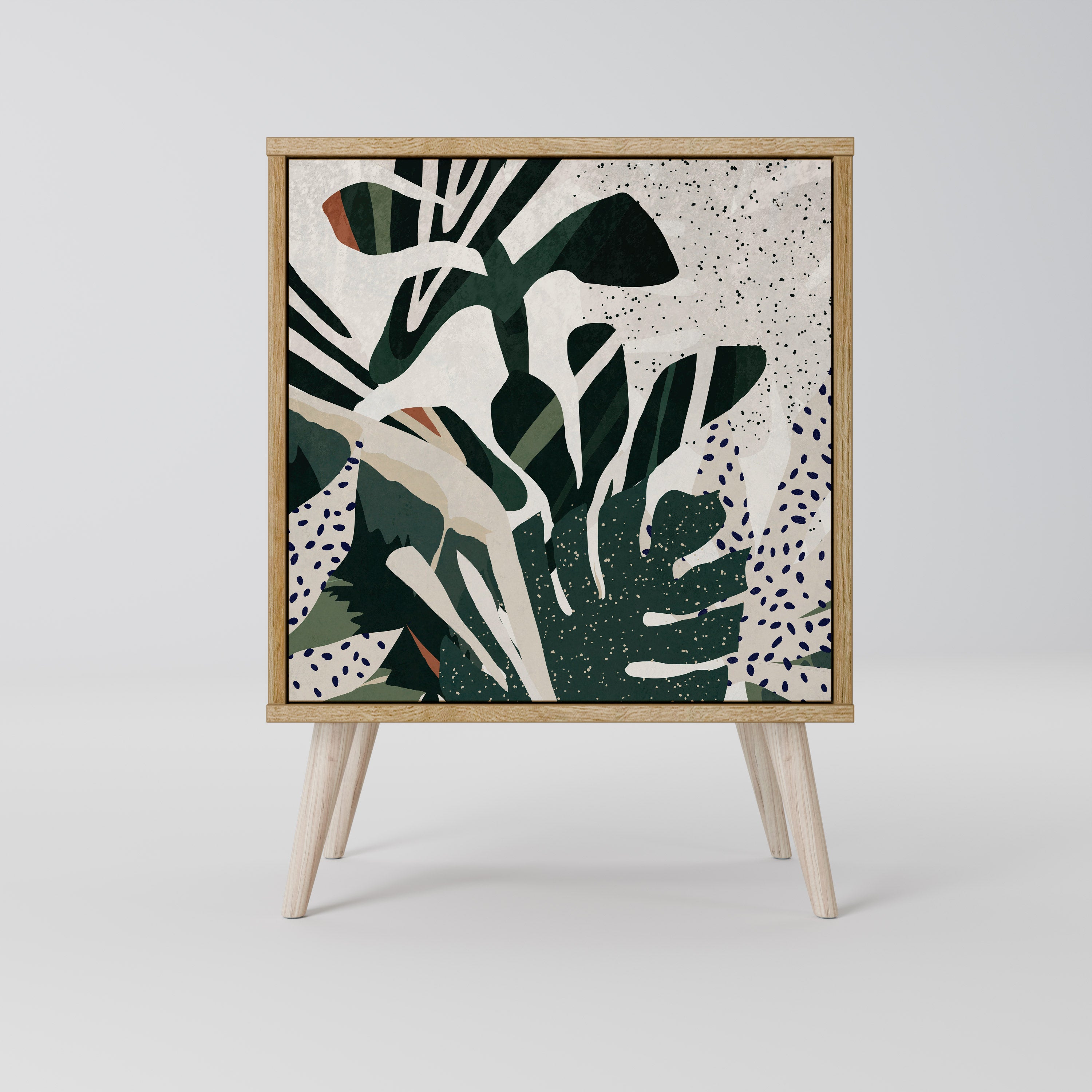 VERDURE FORMATION Sideboard mit 1 Tür in Eiche-Optik