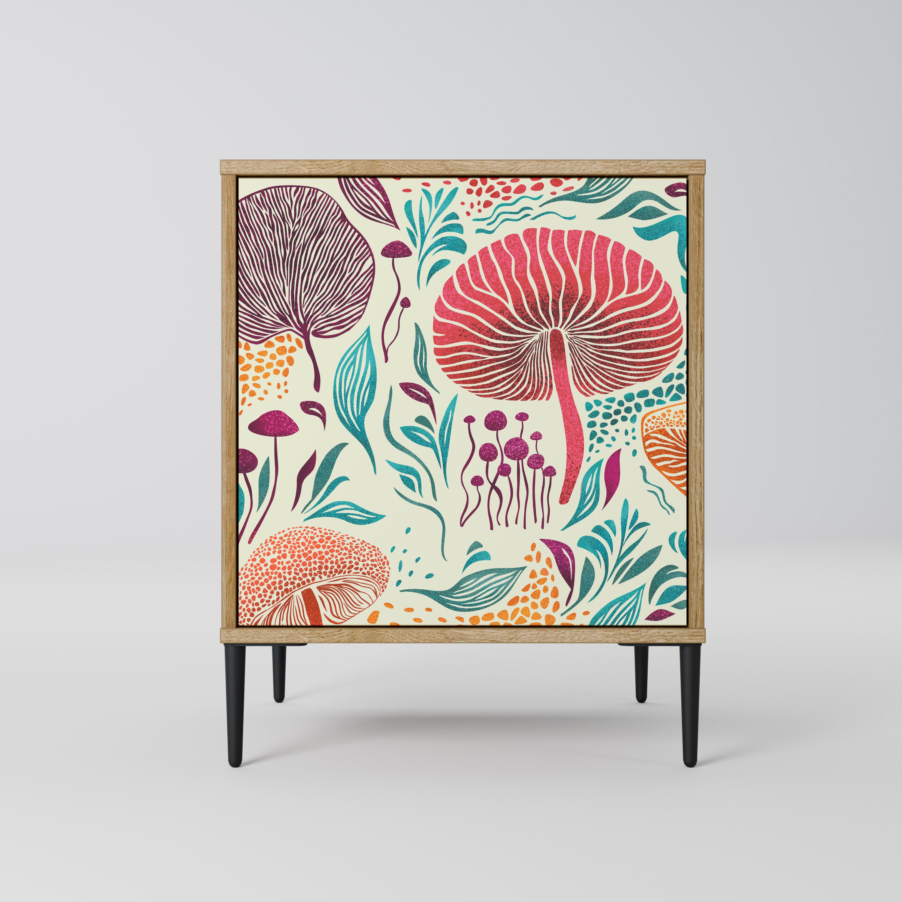FUNGUS FANTASY Sideboard mit 1 Tür in Eiche-Optik