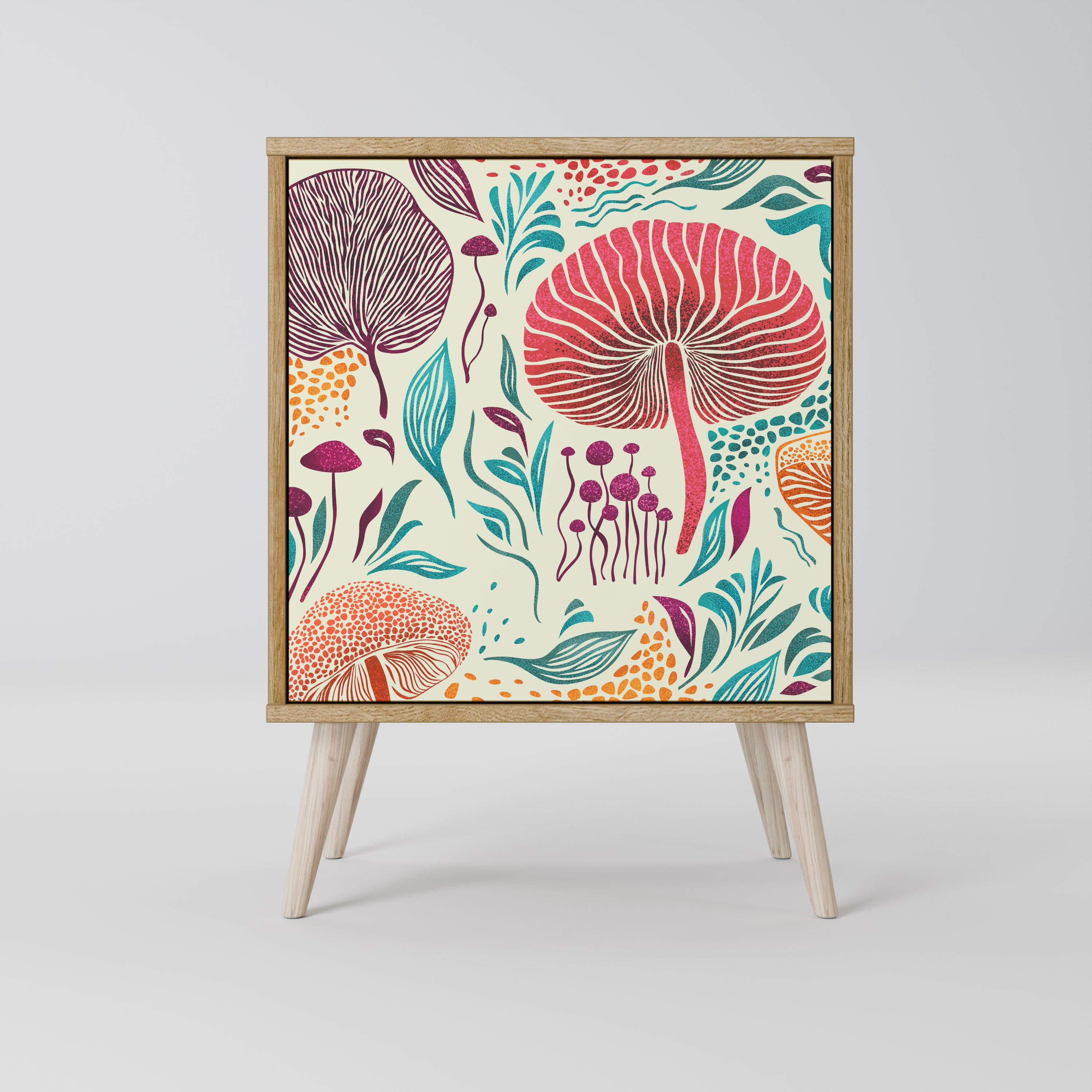 FUNGUS FANTASY Sideboard mit 1 Tür in Eiche-Optik