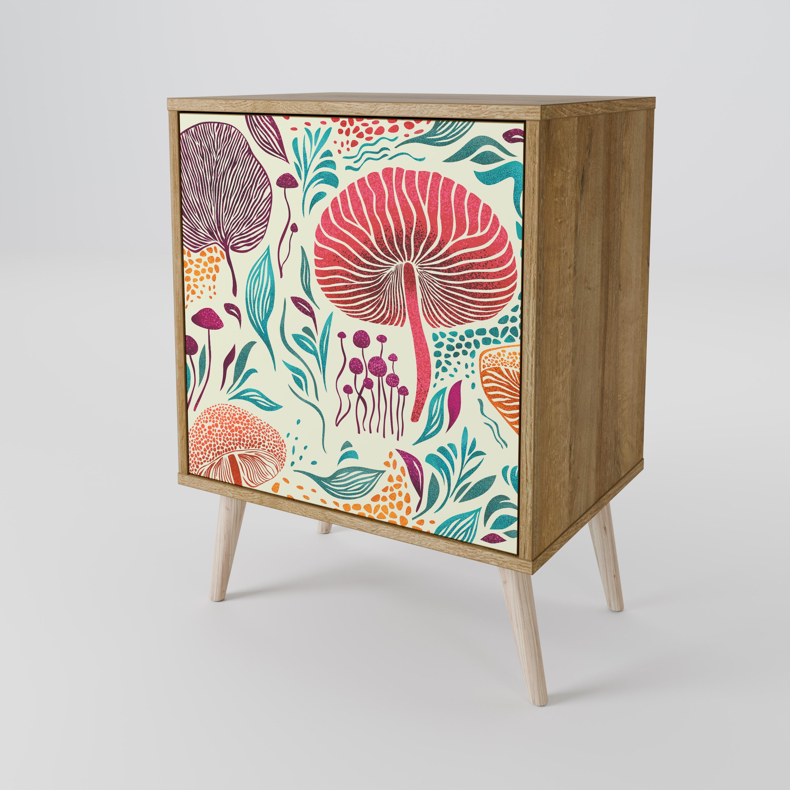 FUNGUS FANTASY Sideboard mit 1 Tür in Eiche-Optik