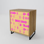 SKATEBOARD ARTISTRY Sideboard mit 1 Tür in Eiche-Optik