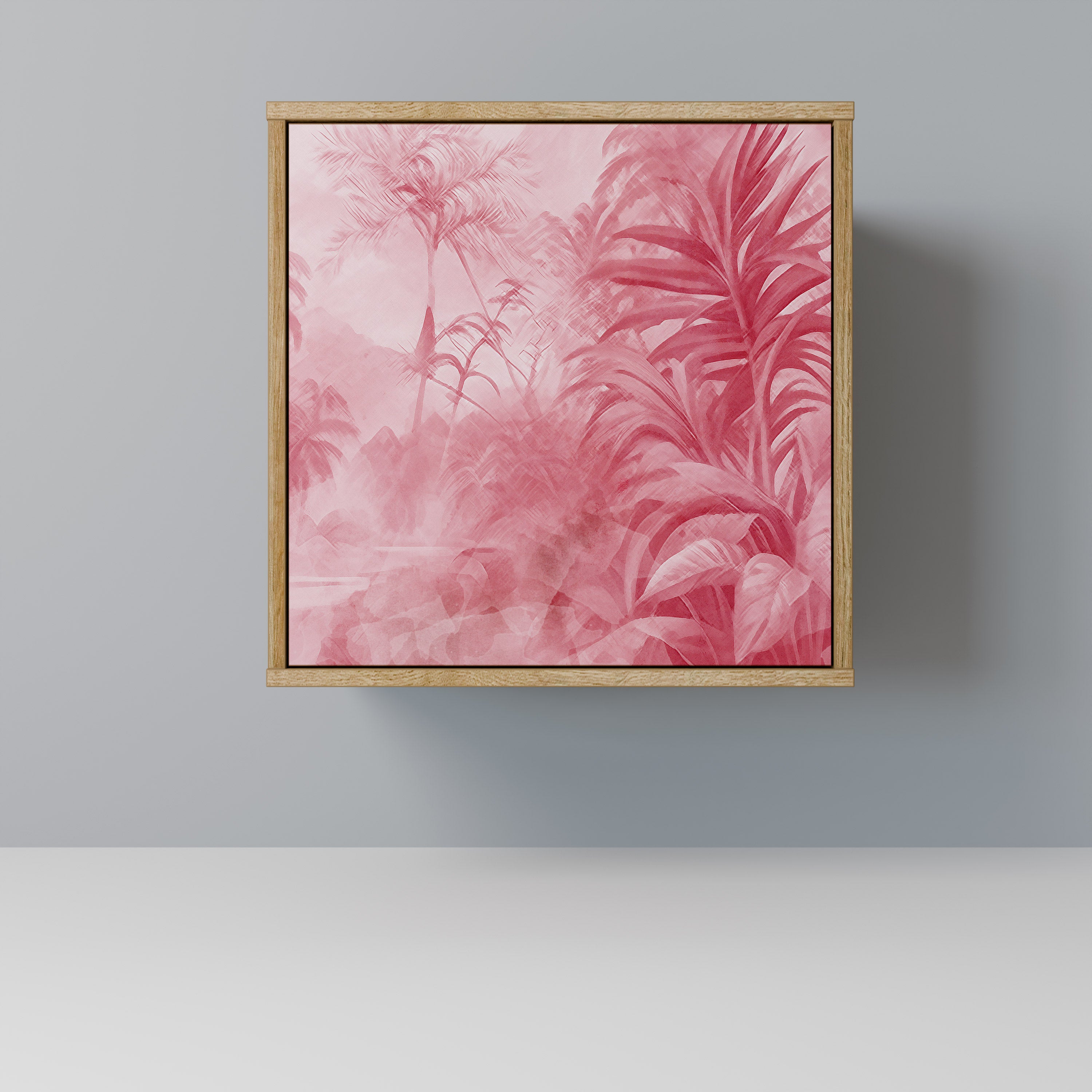 SWEET TROPICS Sideboard mit 1 Tür in Eiche-Optik