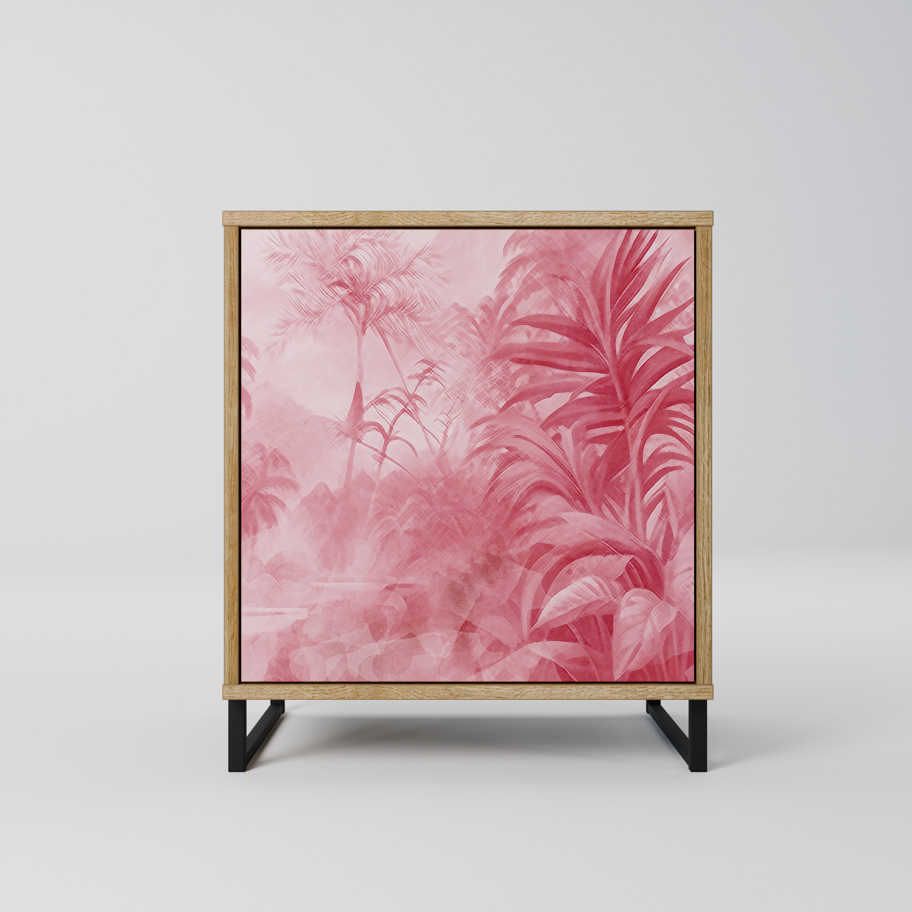 SWEET TROPICS Sideboard mit 1 Tür in Eiche-Optik