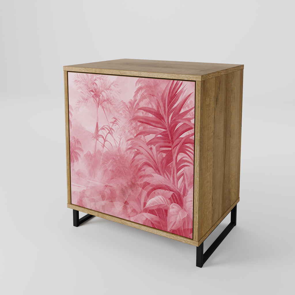 SWEET TROPICS Sideboard mit 1 Tür in Eiche-Optik